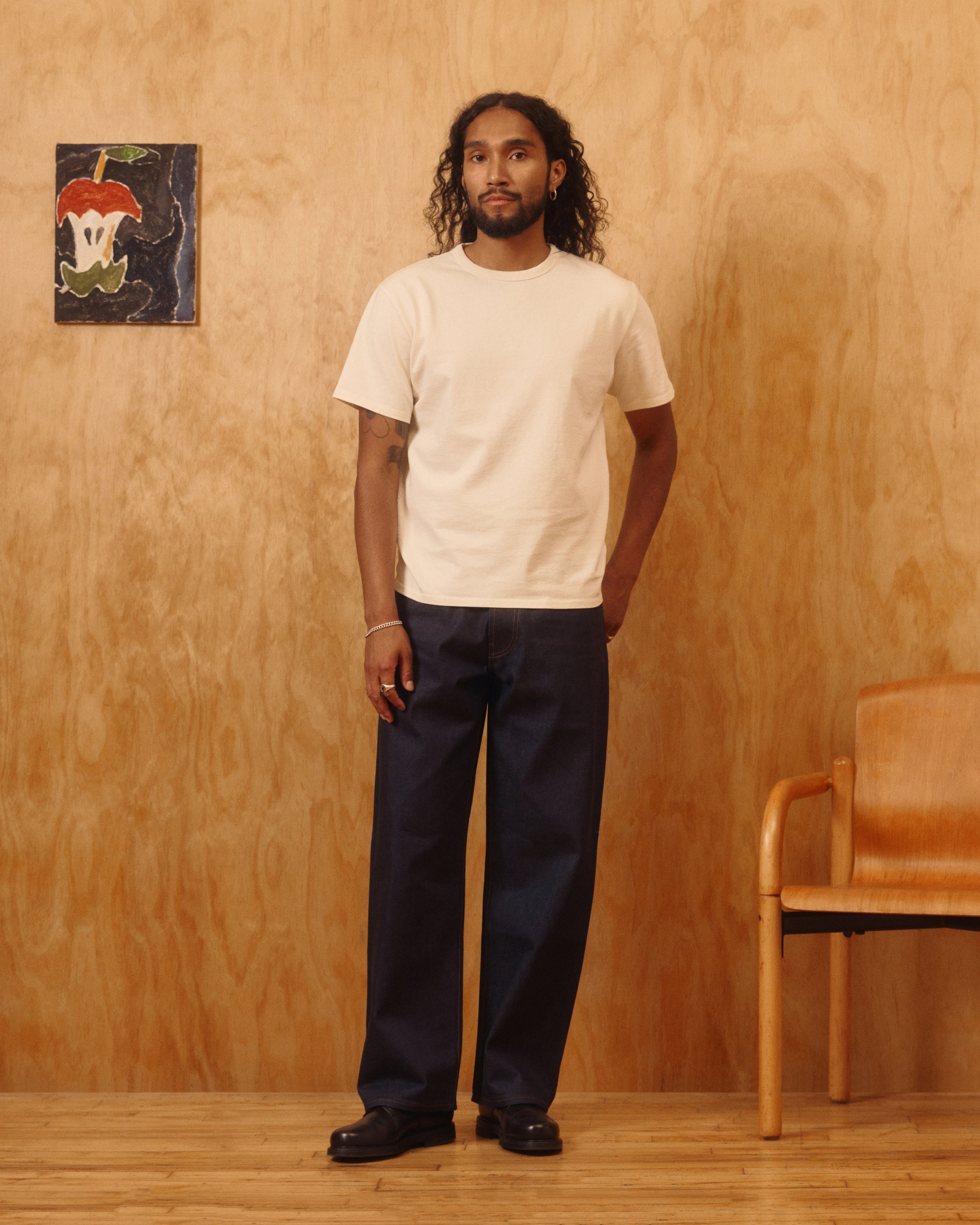 Heavyweight T-Shirt in Milk