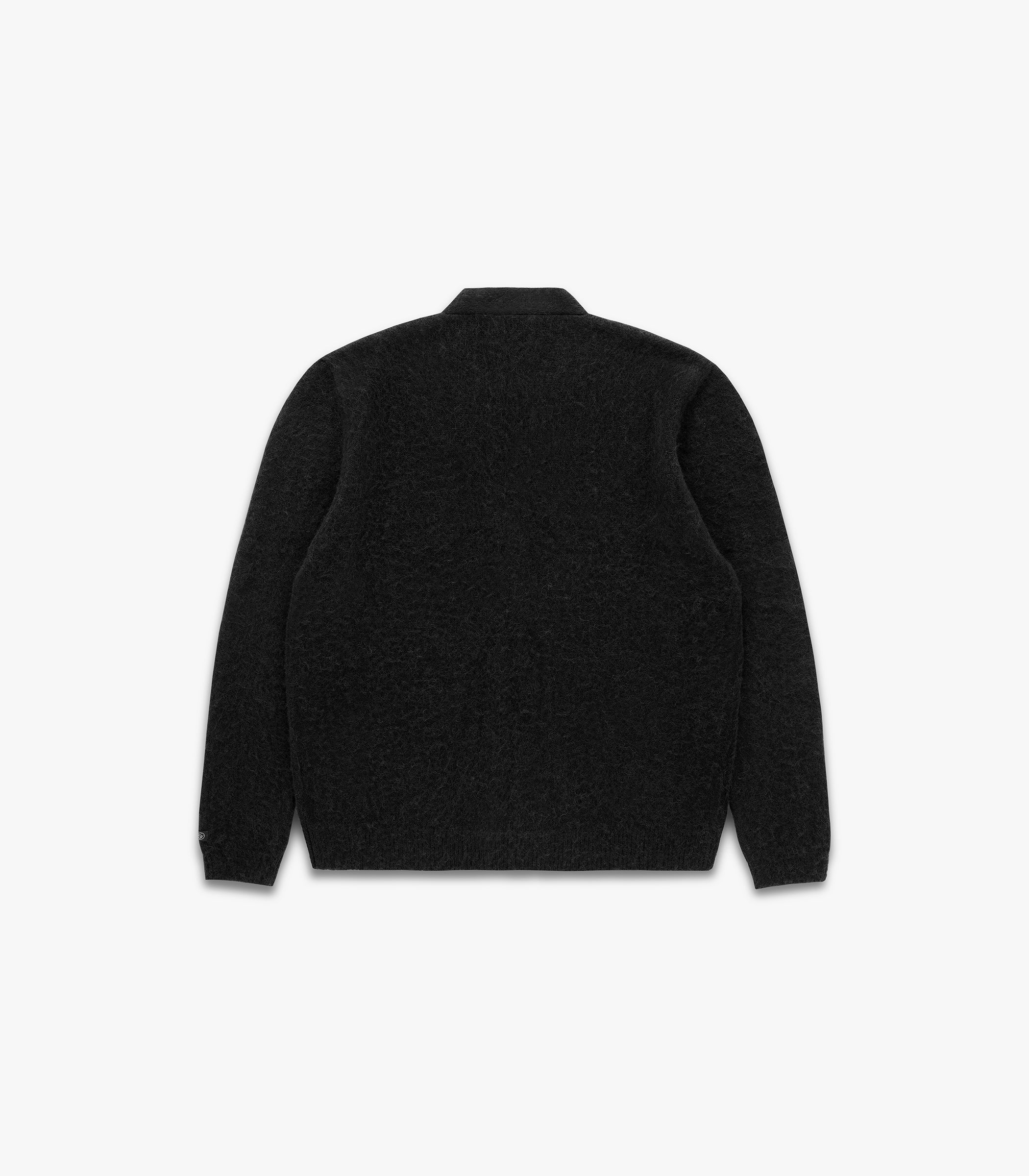 Amos Alpaca Cardigan in Black