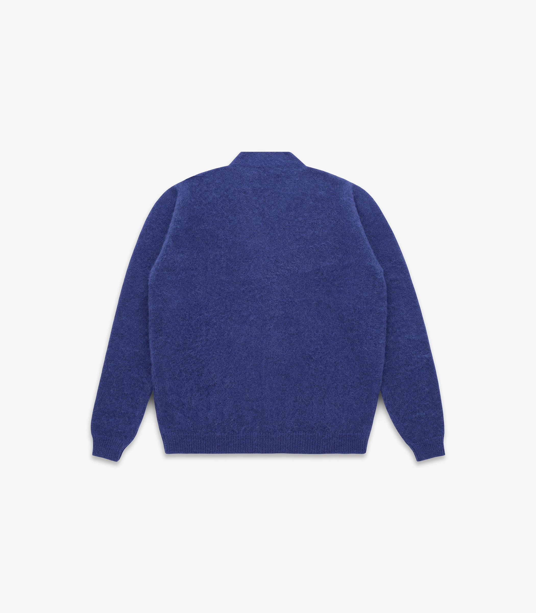 Amos Alpaca Cardigan in Deep Blue