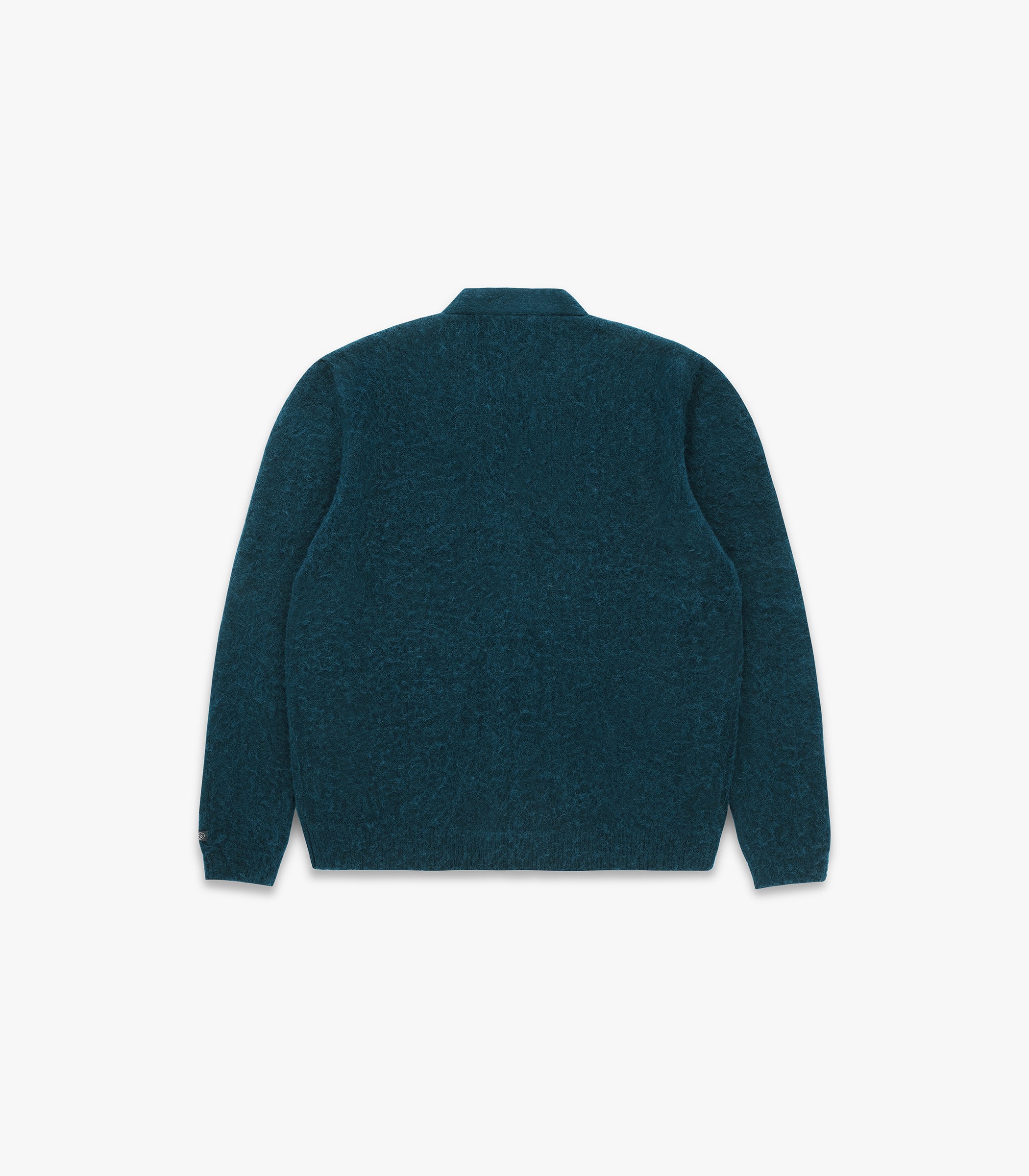 Amos Alpaca Cardigan in Marine