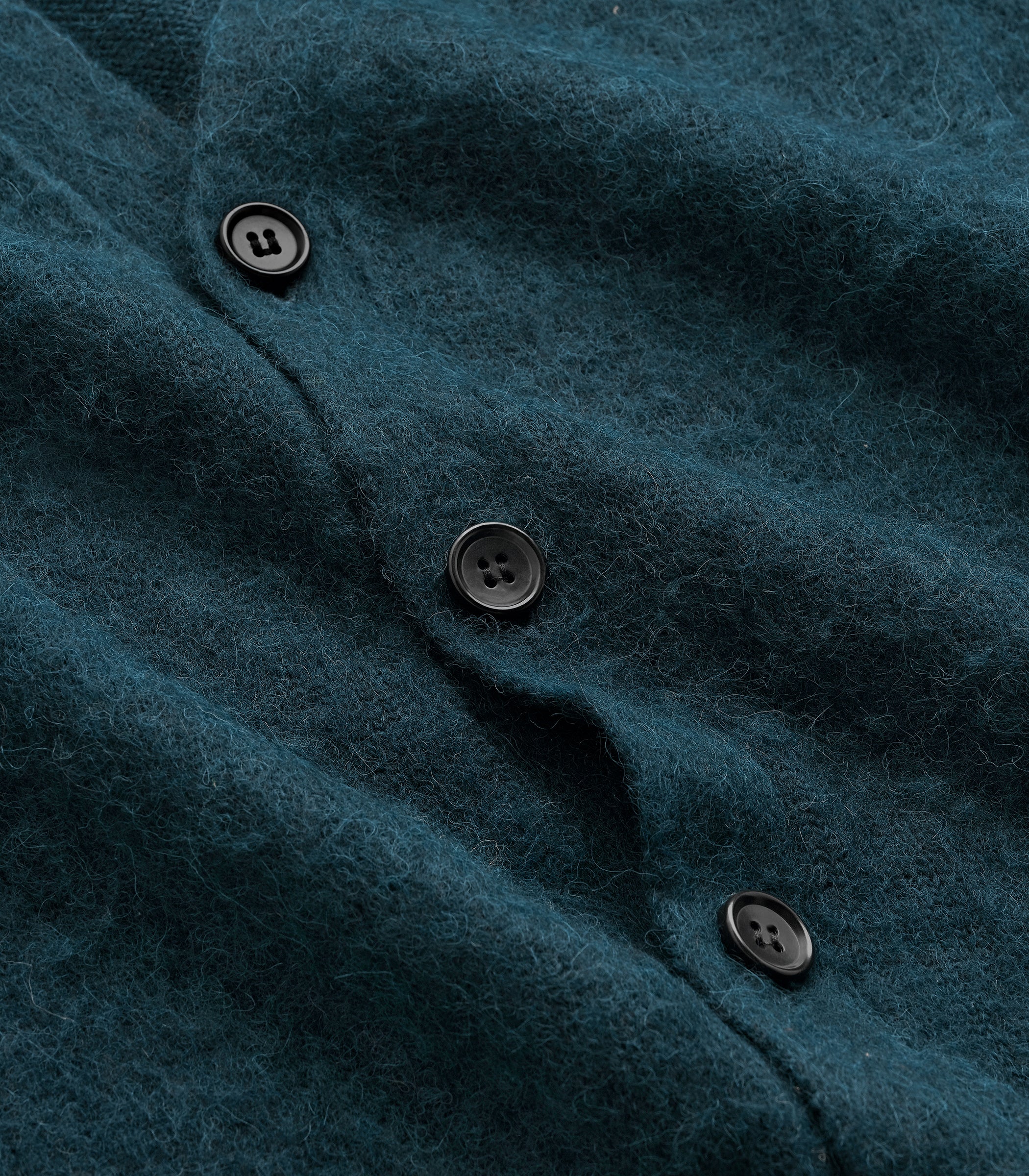 Amos Alpaca Cardigan in Marine