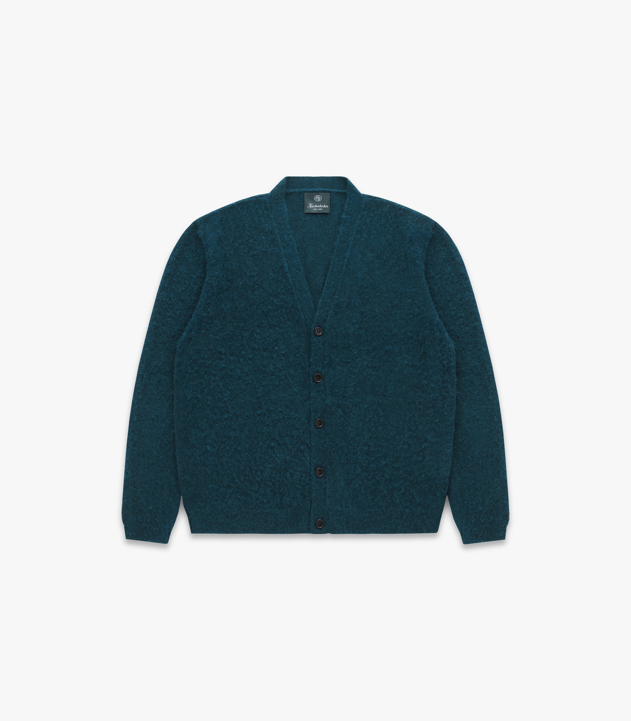 Amos Alpaca Cardigan in Marine