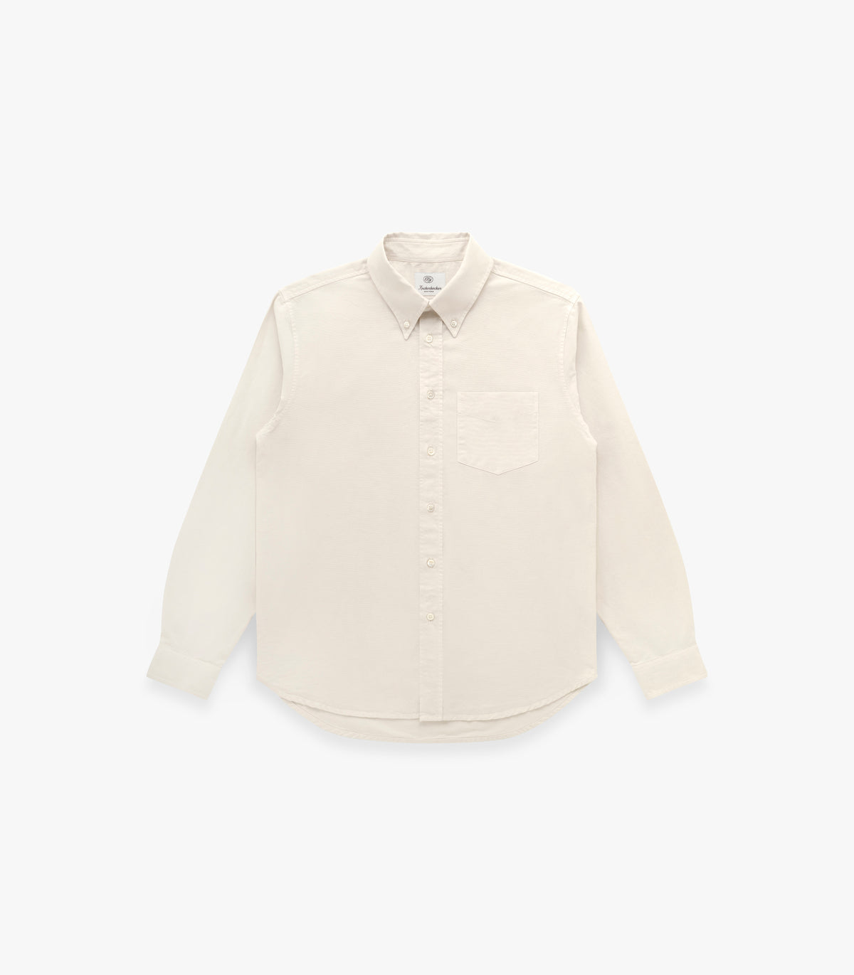 "Beefy" Cotton Oxford in Bone