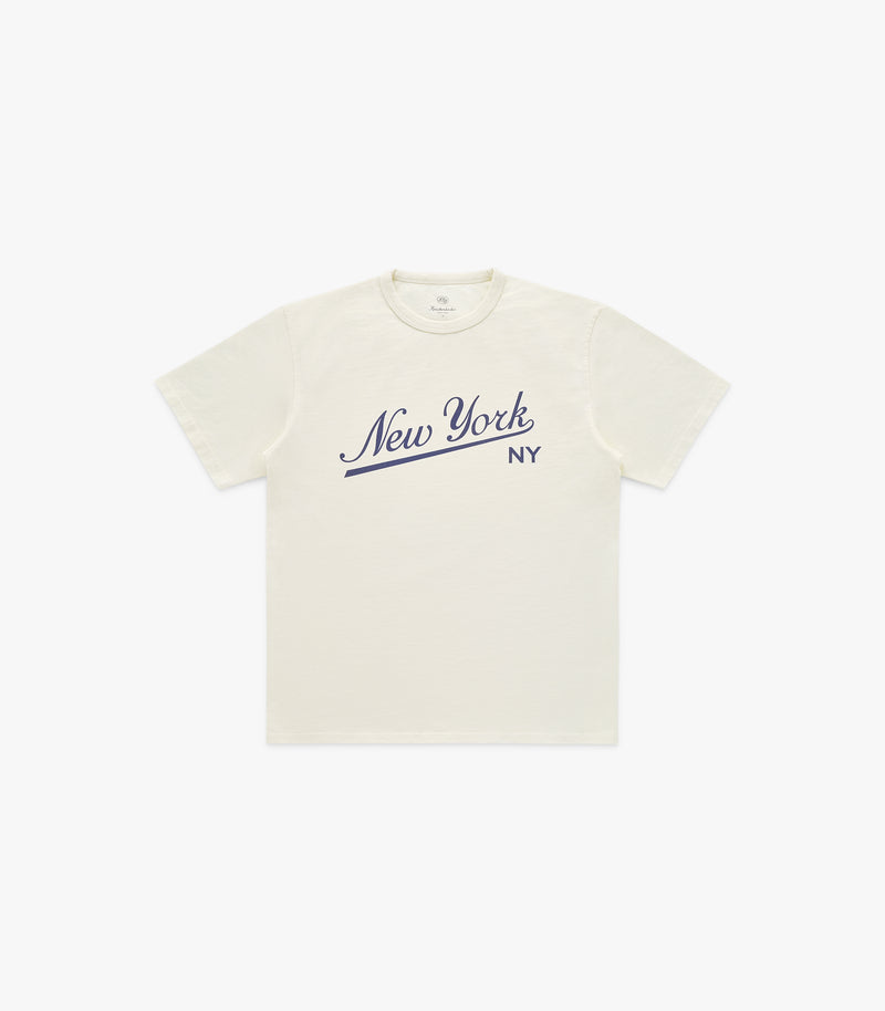 Big League Heavyweight T-Shirt in Milk