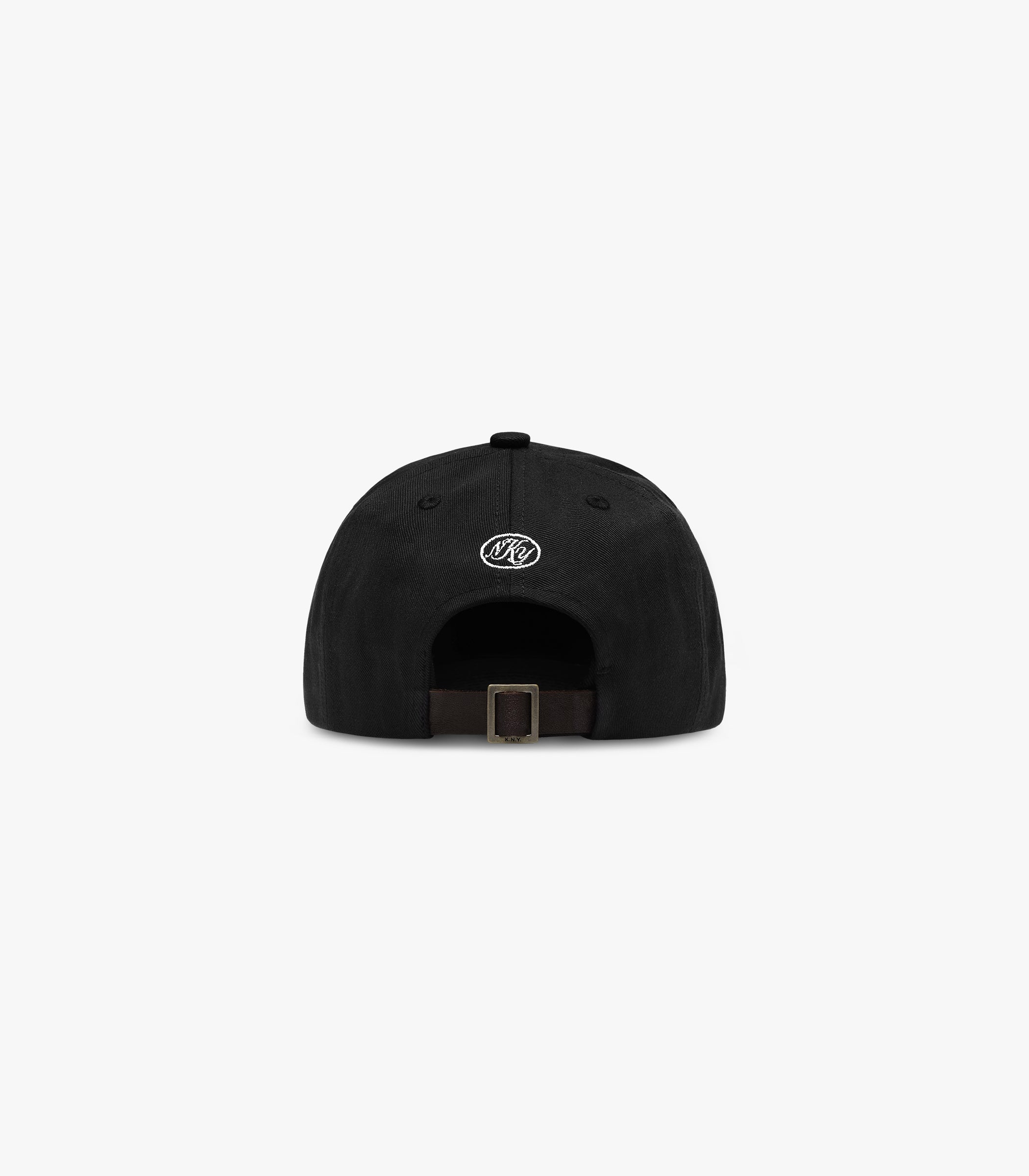 Big League Twill Cotton Cap in Black