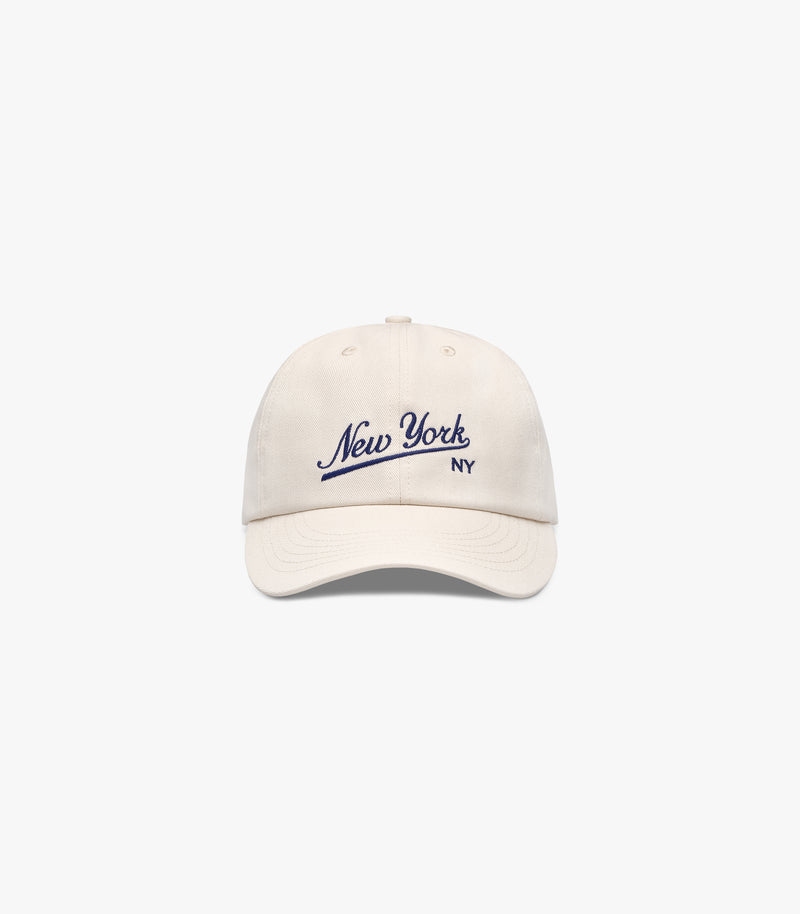 Big League Twill Cotton Cap in Ecru