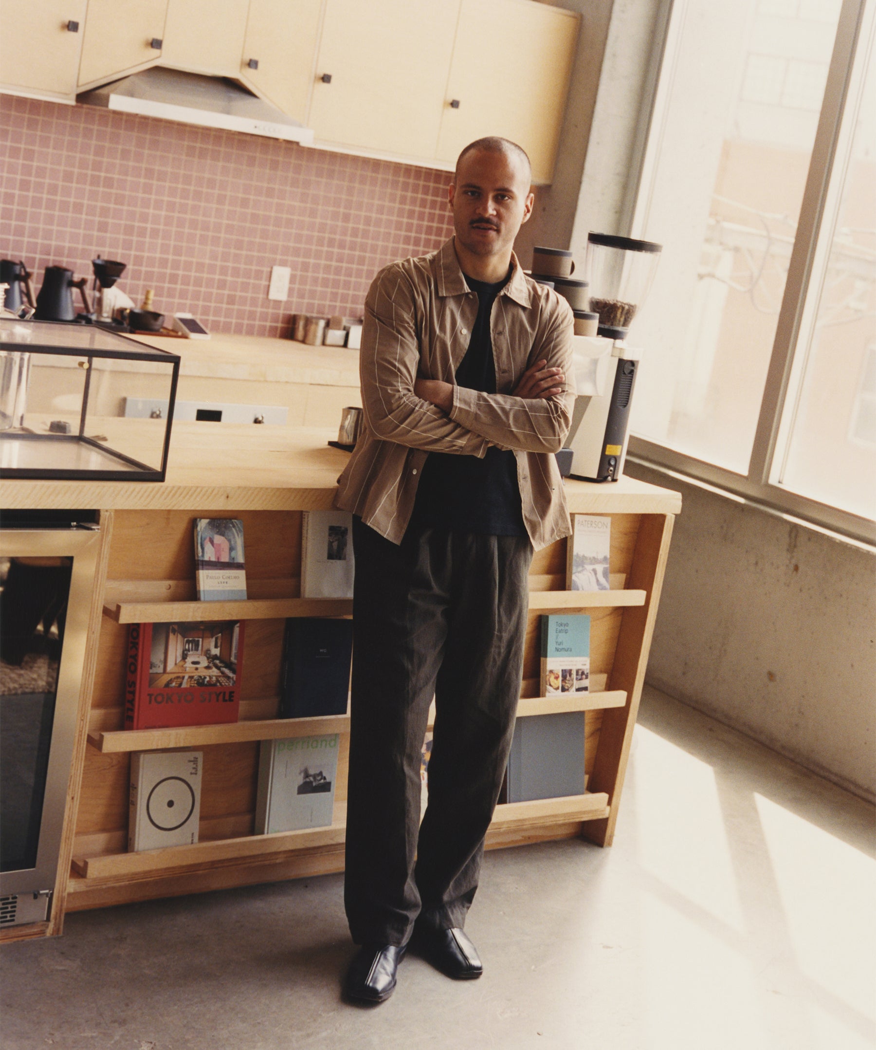 Michel Oscar Monegro standing in LAOBRA