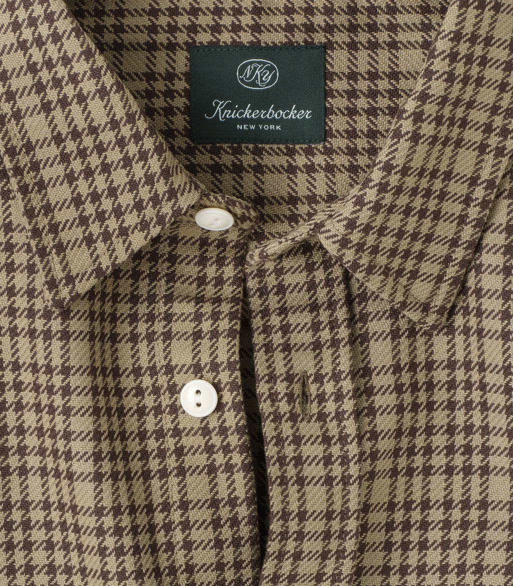 Mint & Brown Plaid