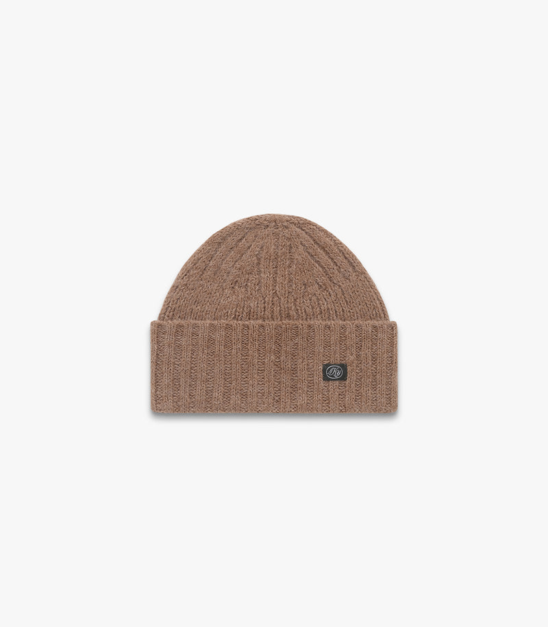 Bud Alpaca Knit Cap in Camel