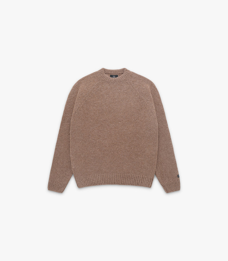 Bud Alpaca Sweater in Camel