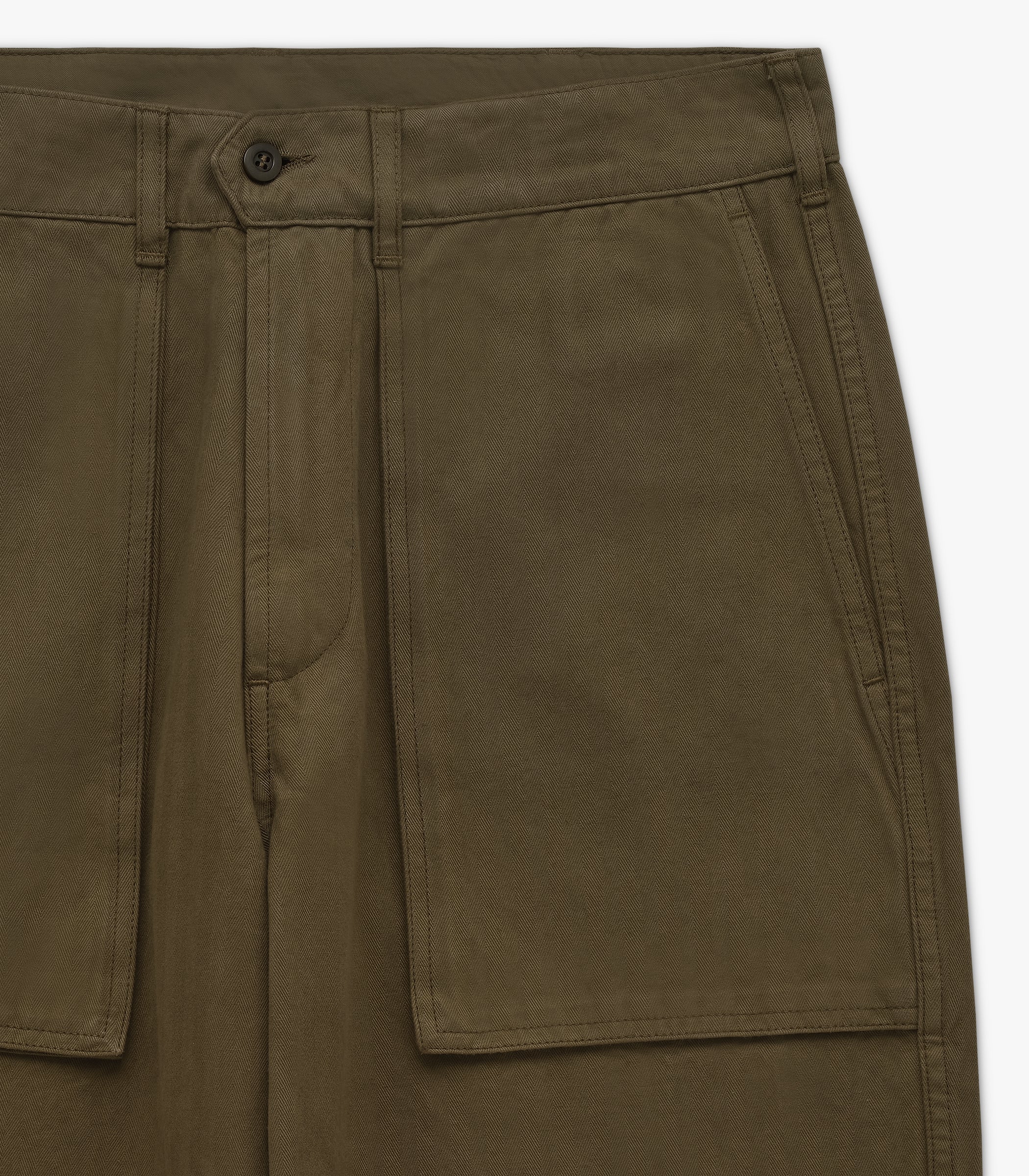 Camp HBT Pant in Military Olive