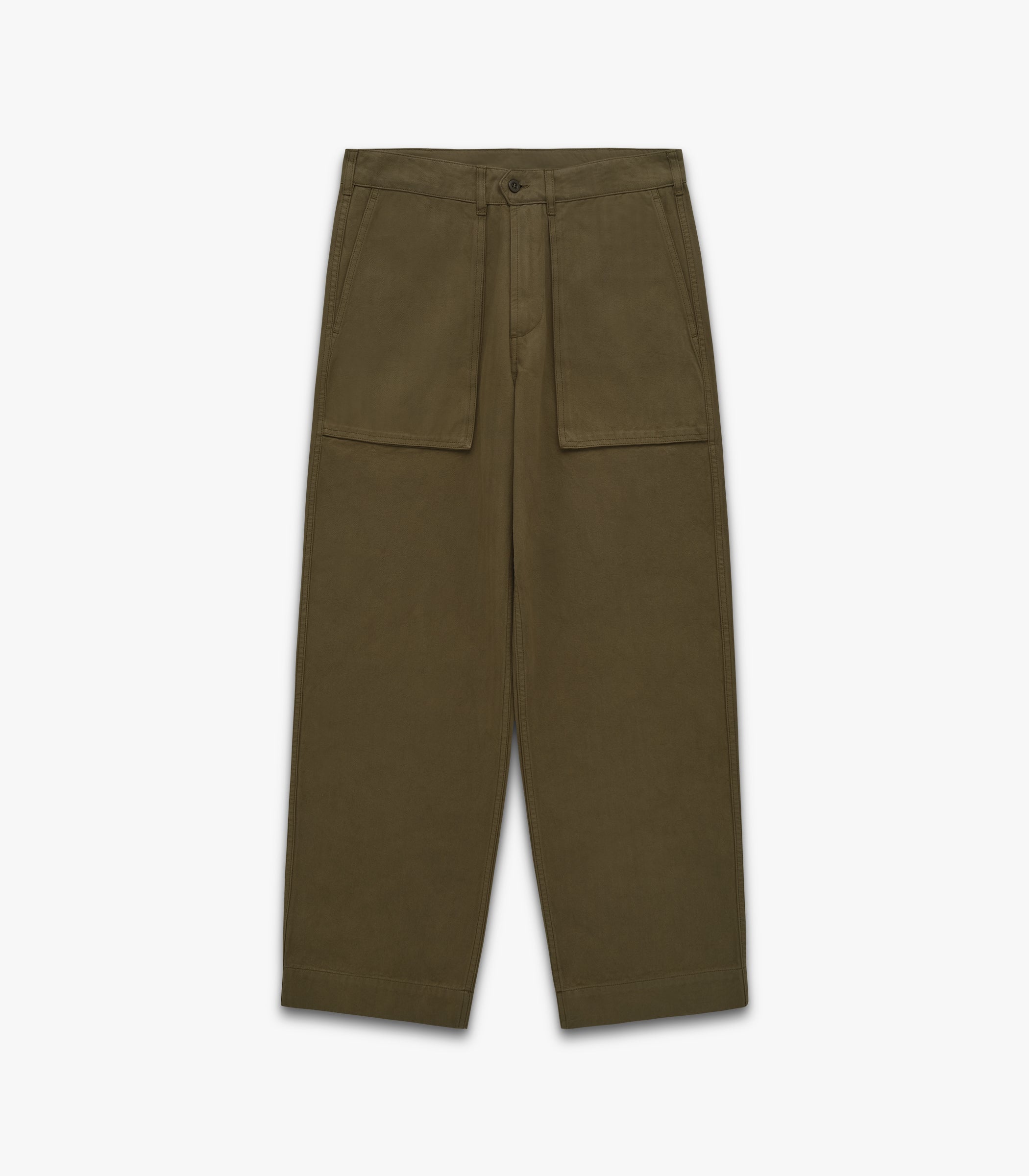 Camp HBT Pant in Military Olive