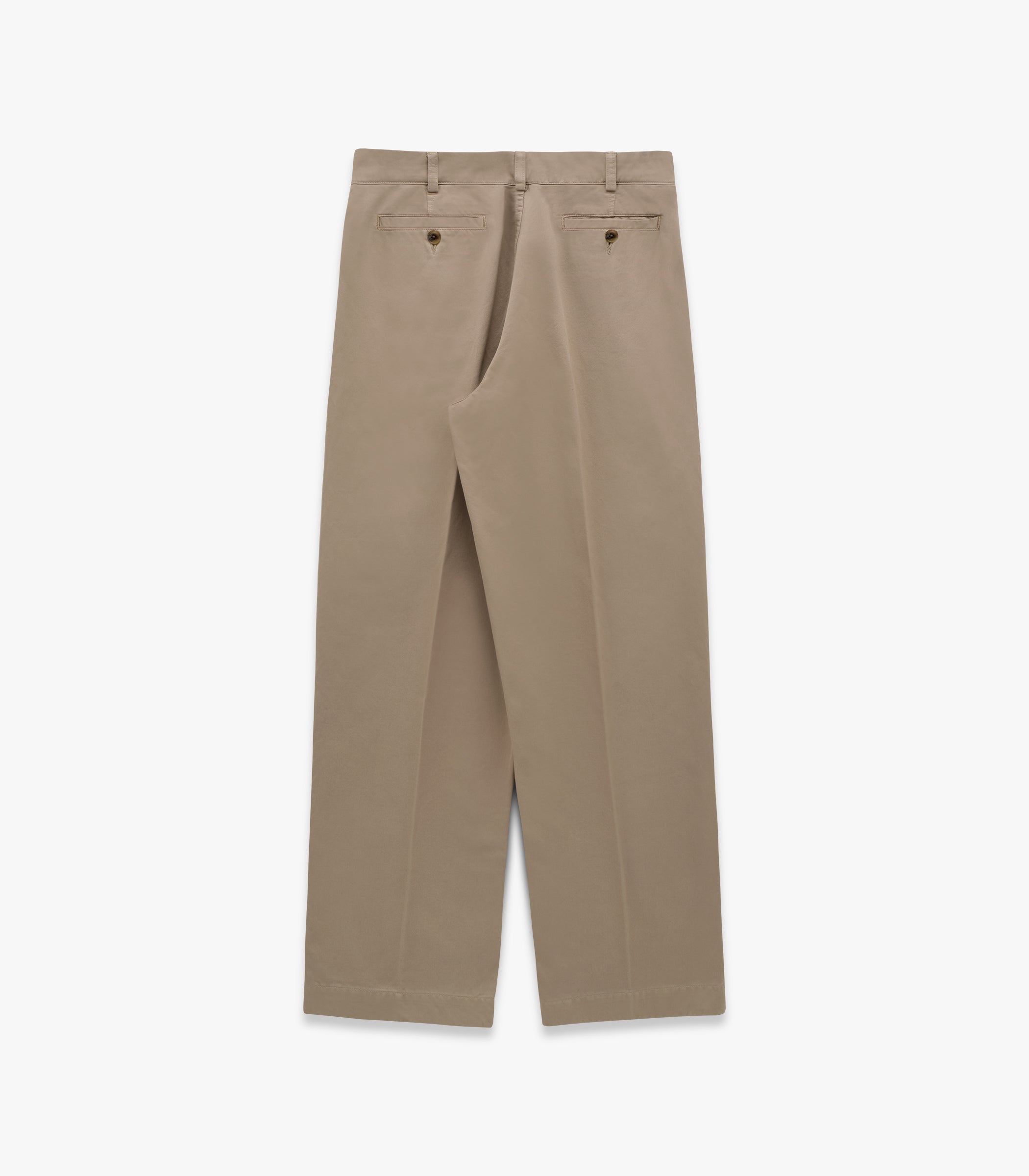 Canal Pleated TwillForm™ Pant in Khaki