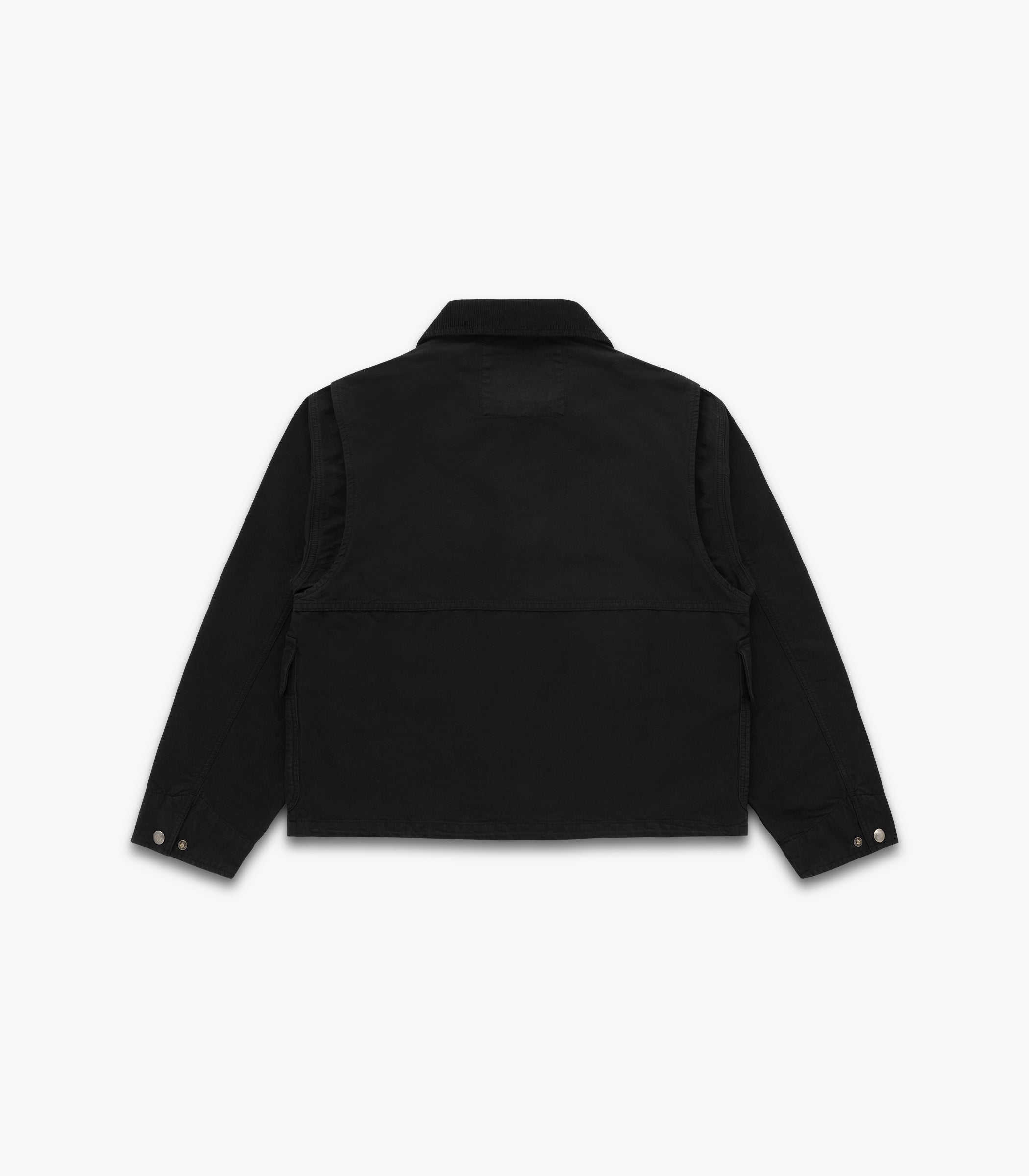 Catskills Canvas Coat in Black