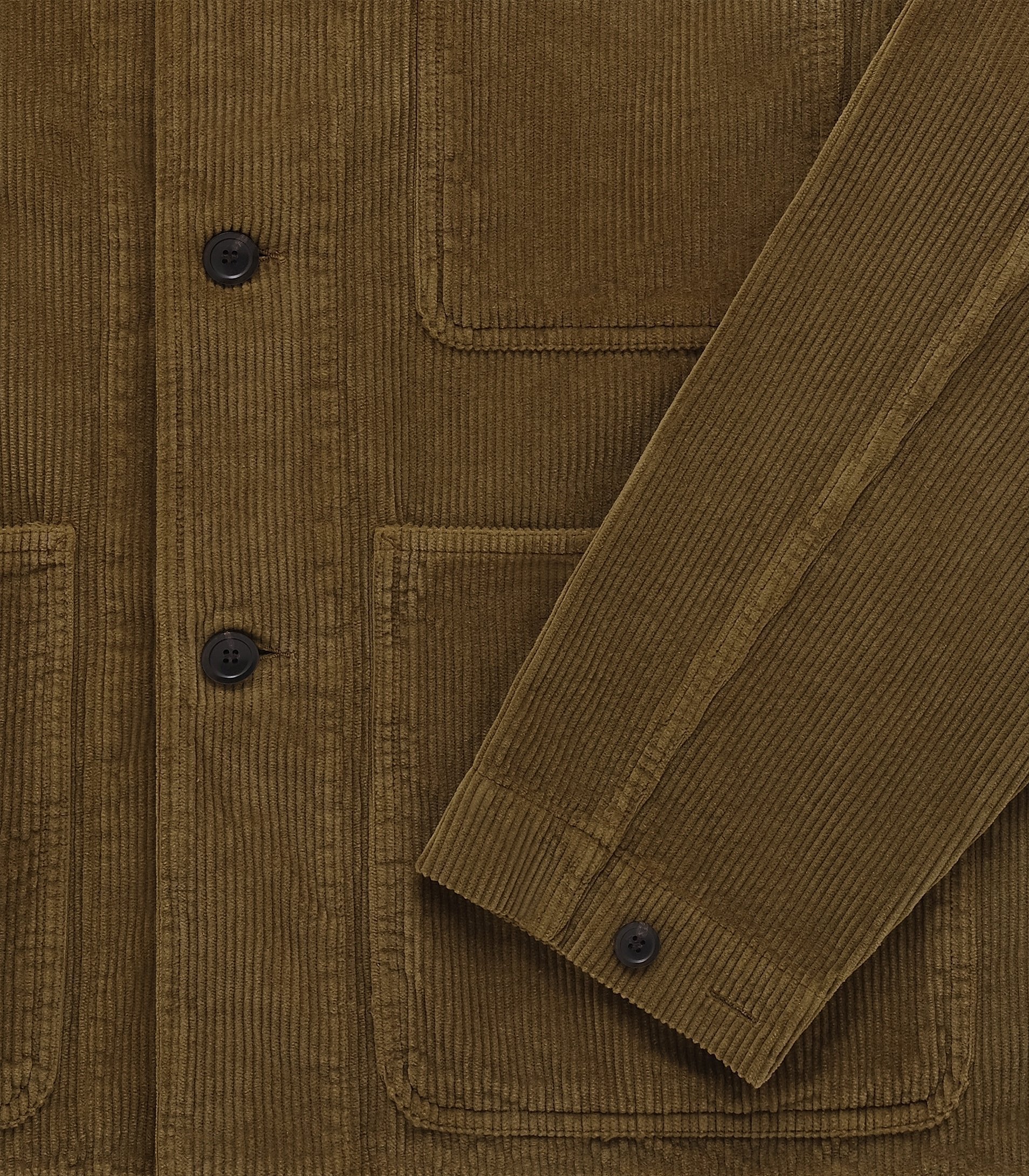 Factory Corduroy Jacket in Walnut