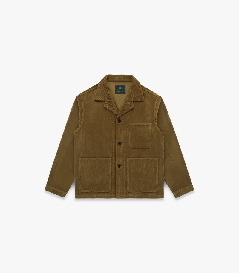 Factory Corduroy Jacket in Walnut