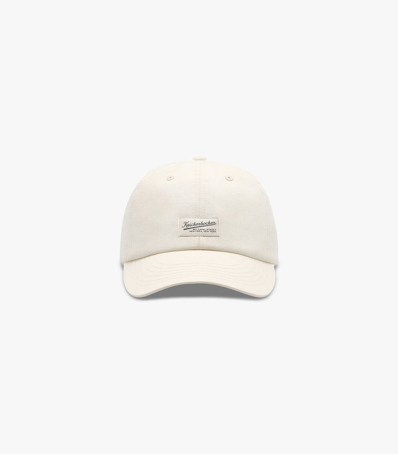 Flagship Twill Cap in Ecru