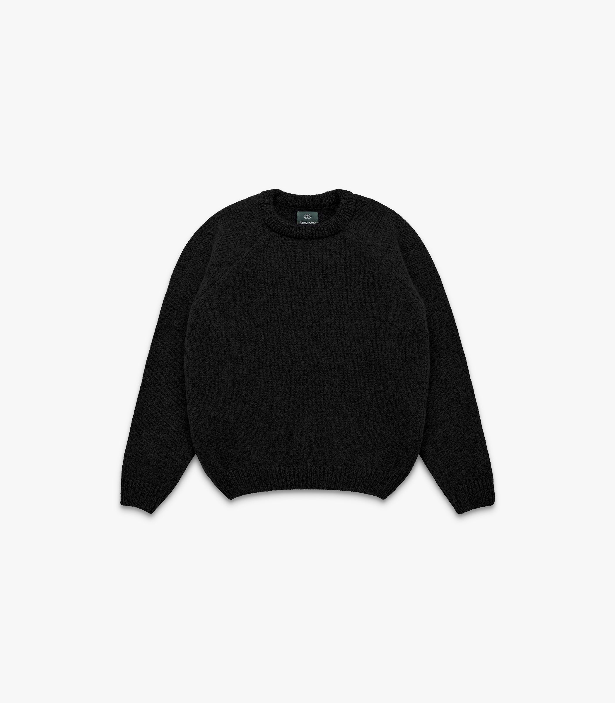 Fuzz Alpaca Sweater in Black