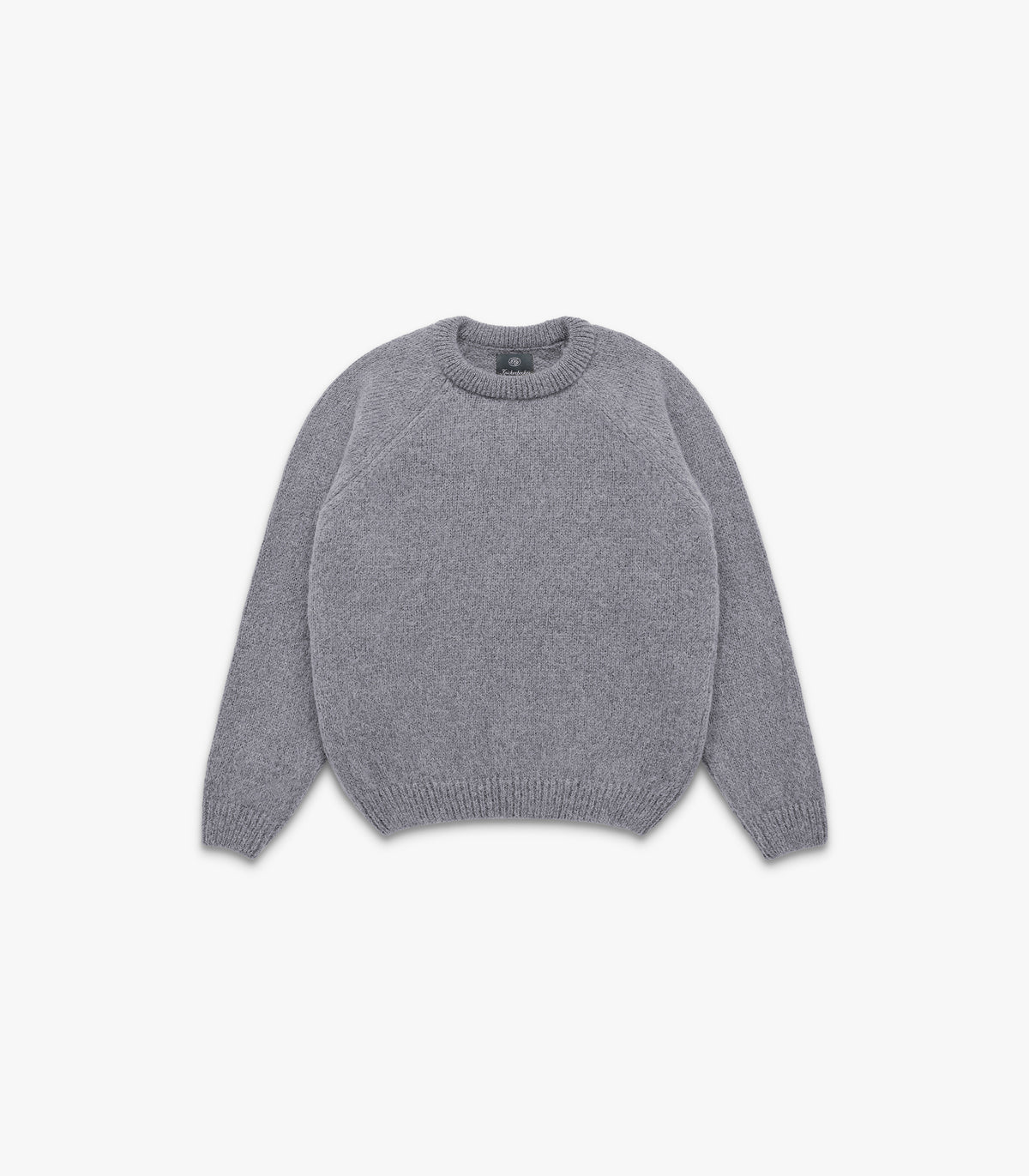 Fuzz Alpaca Sweater in Charcoal