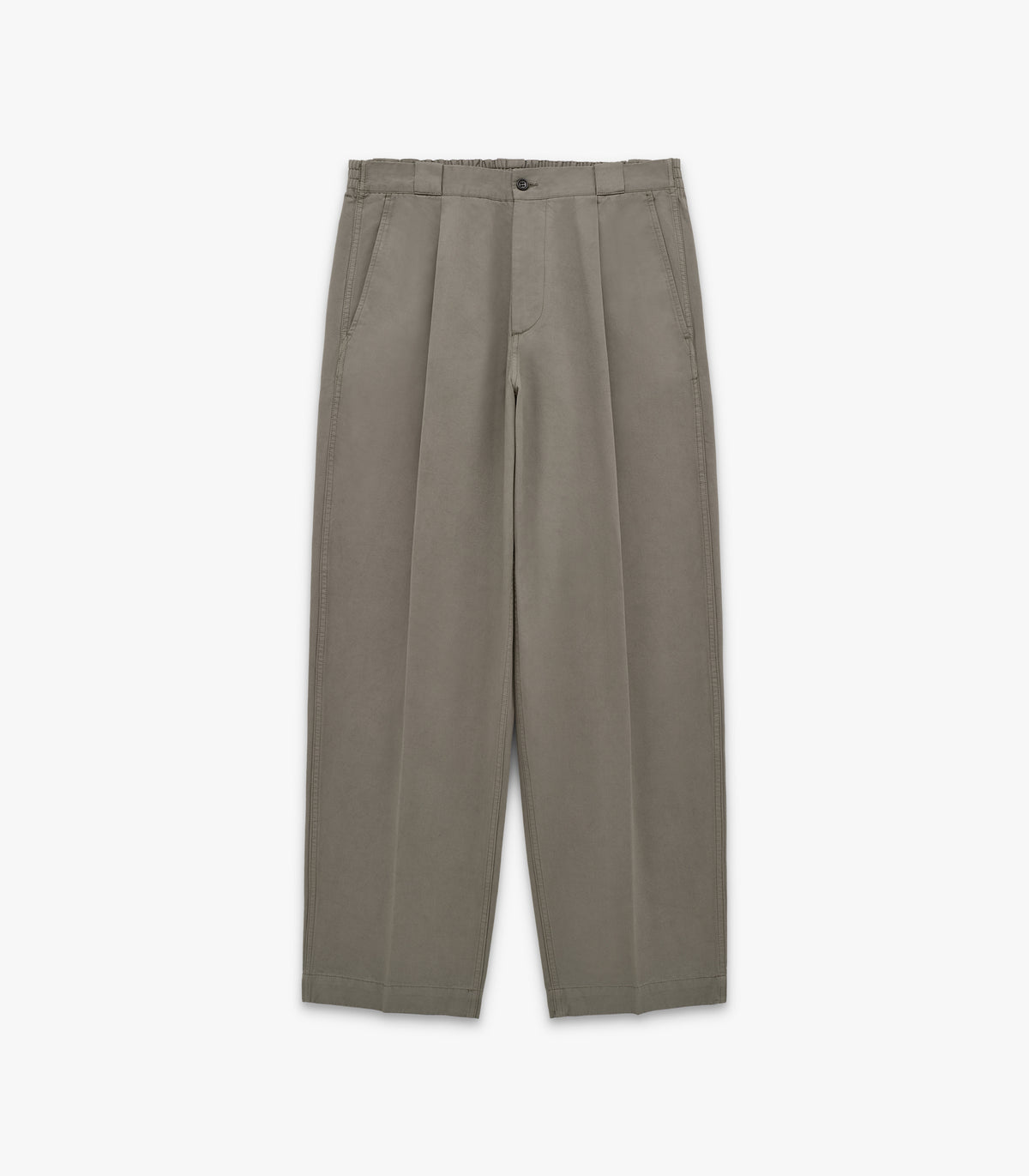 Harbor Twill Cotton Pant in Moon Rock
