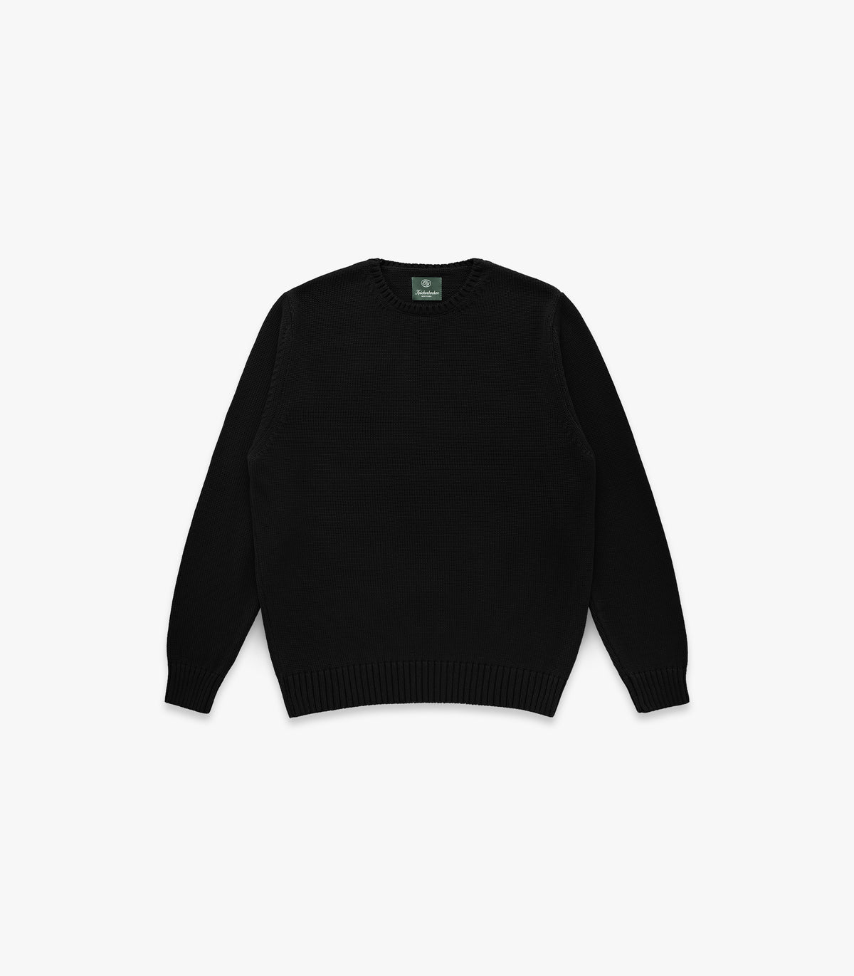 Ivy Cotton Sweater in Black