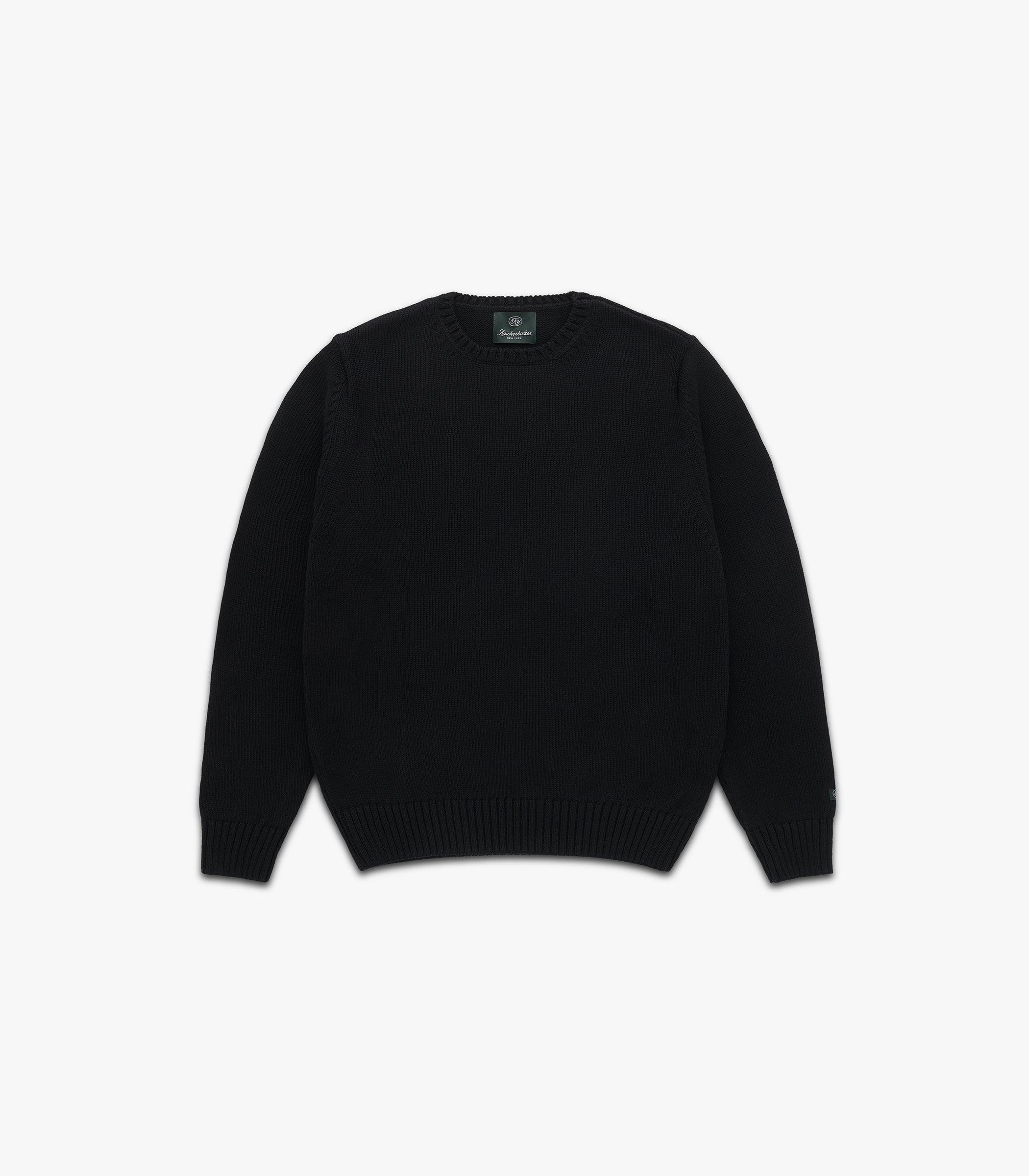 Ivy Cotton Sweater in Black