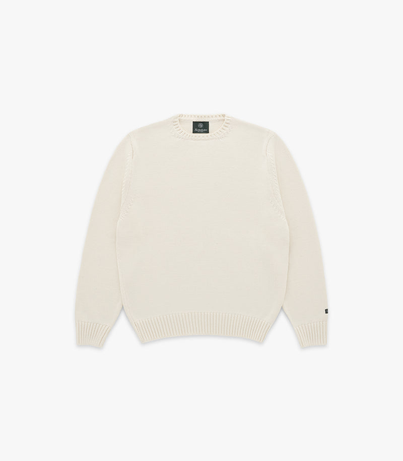 Ivy Cotton Sweater in Natural