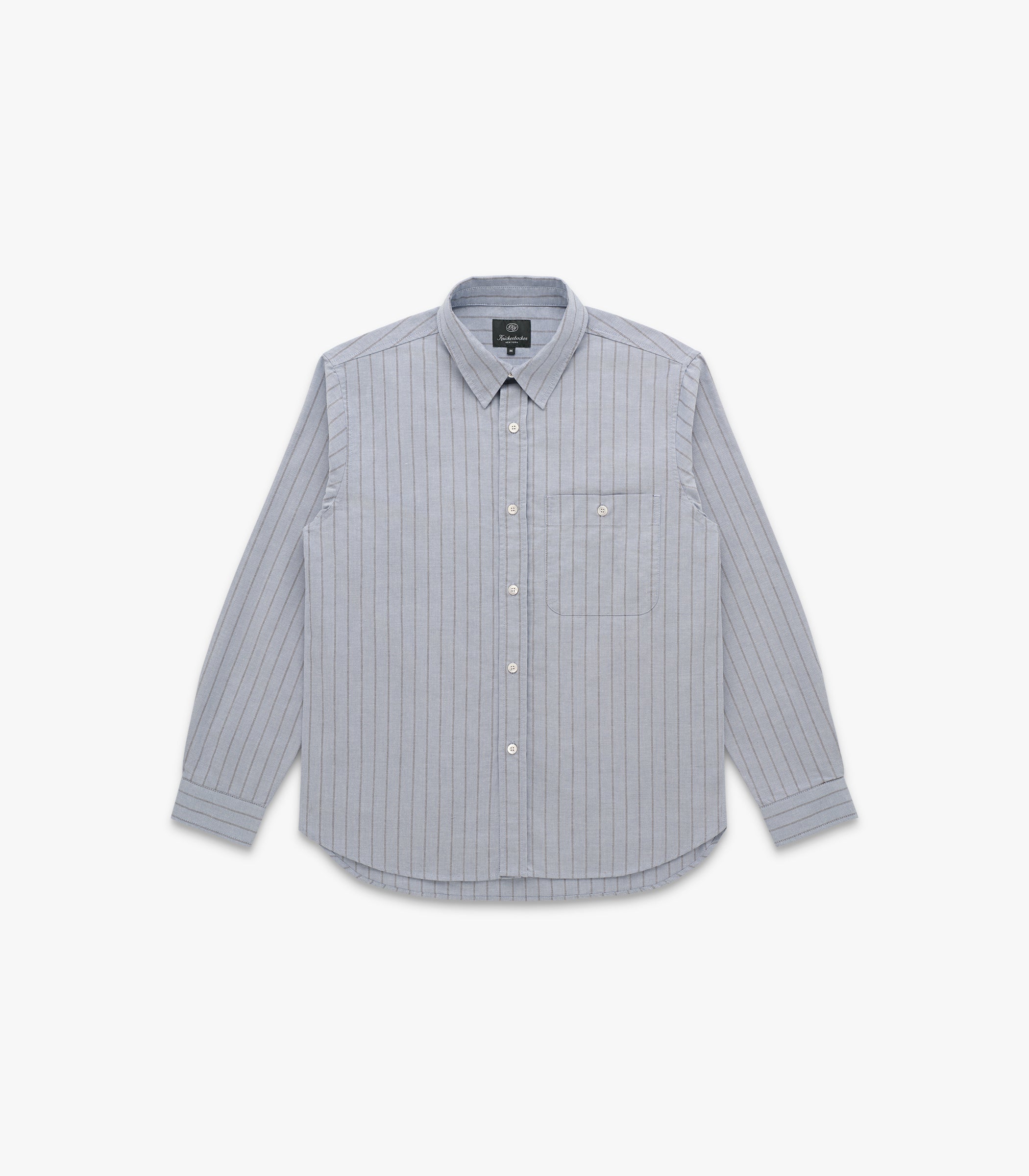 Jones "Beefy" Oxford Shirt in Blue/Navy