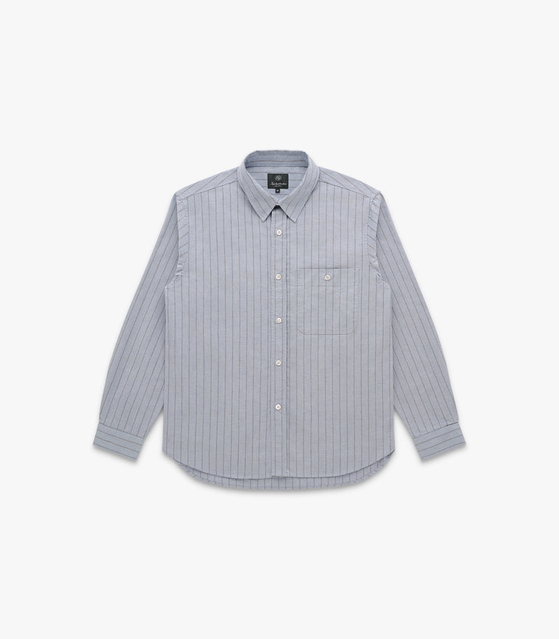 Jones "Beefy" Oxford Shirt in Blue/Navy