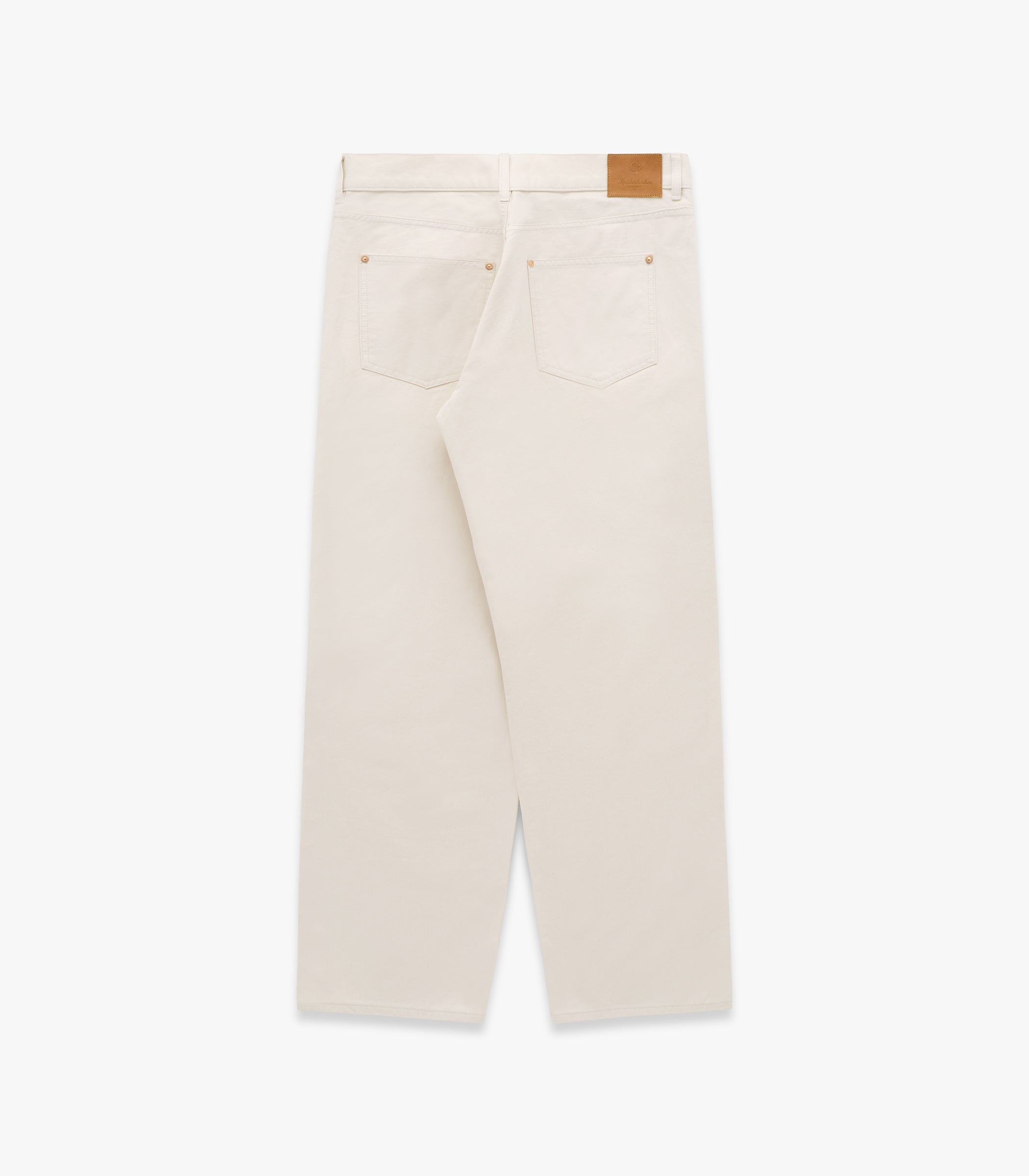 K102-W Twill Pant in Ecru