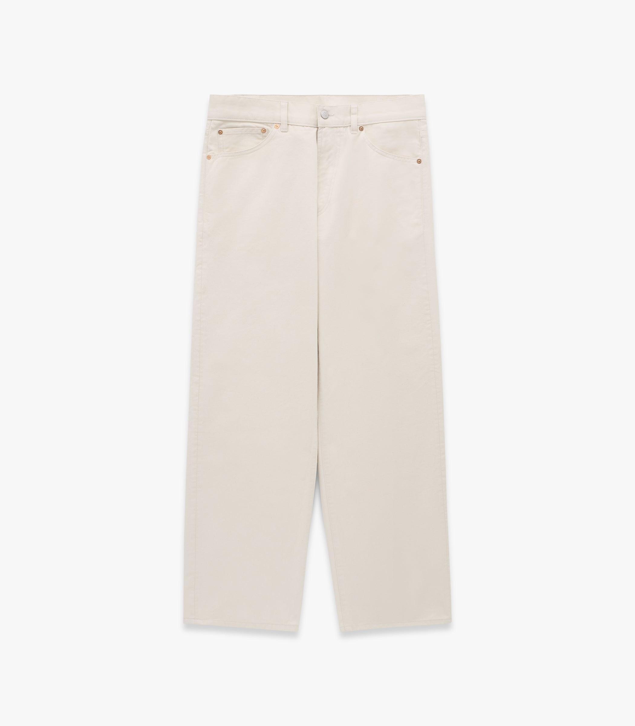 K102-W Twill Pant in Ecru