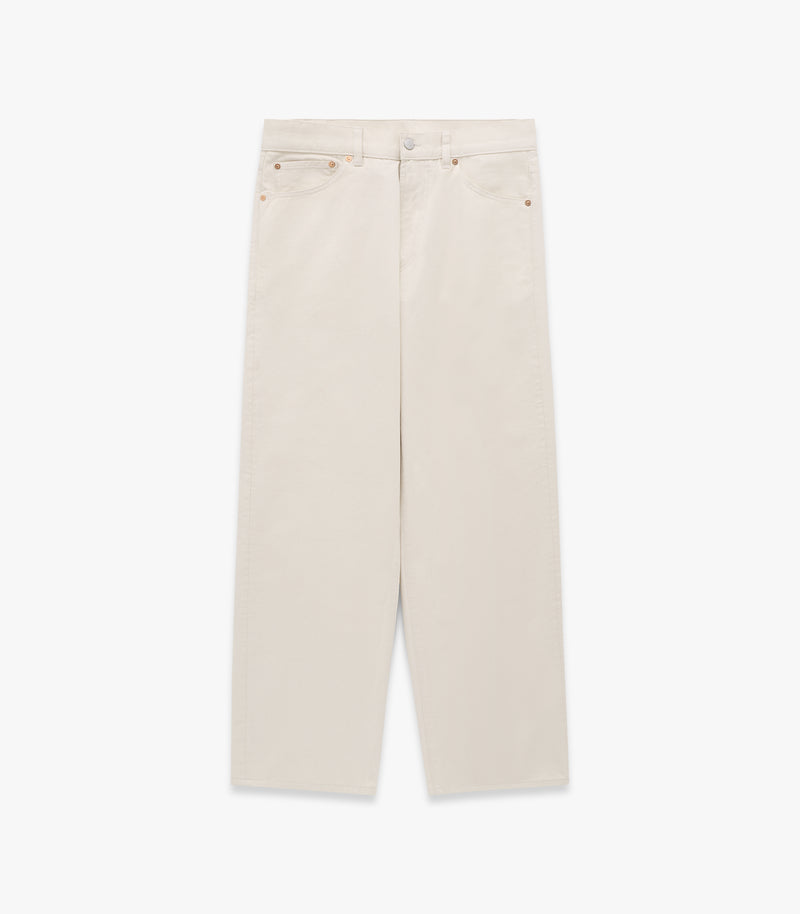 K102-W Twill Pant in Ecru