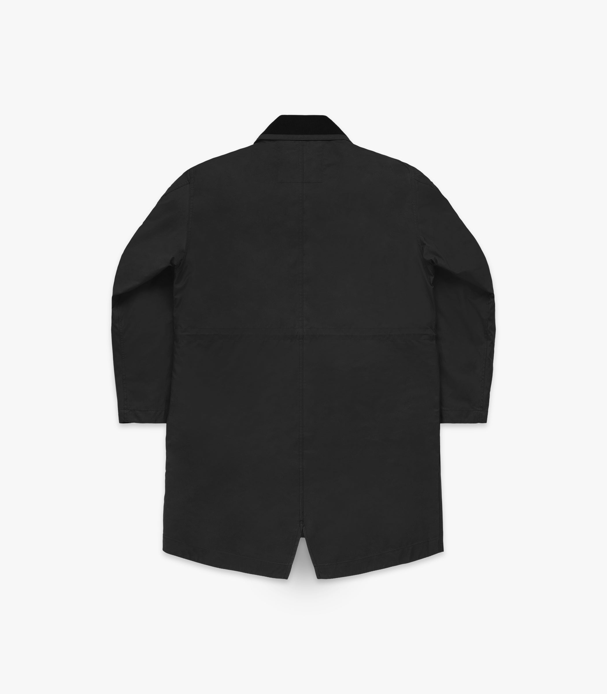 K.P. Dry-Wax PrimaLoft Fishtail Coat in Black