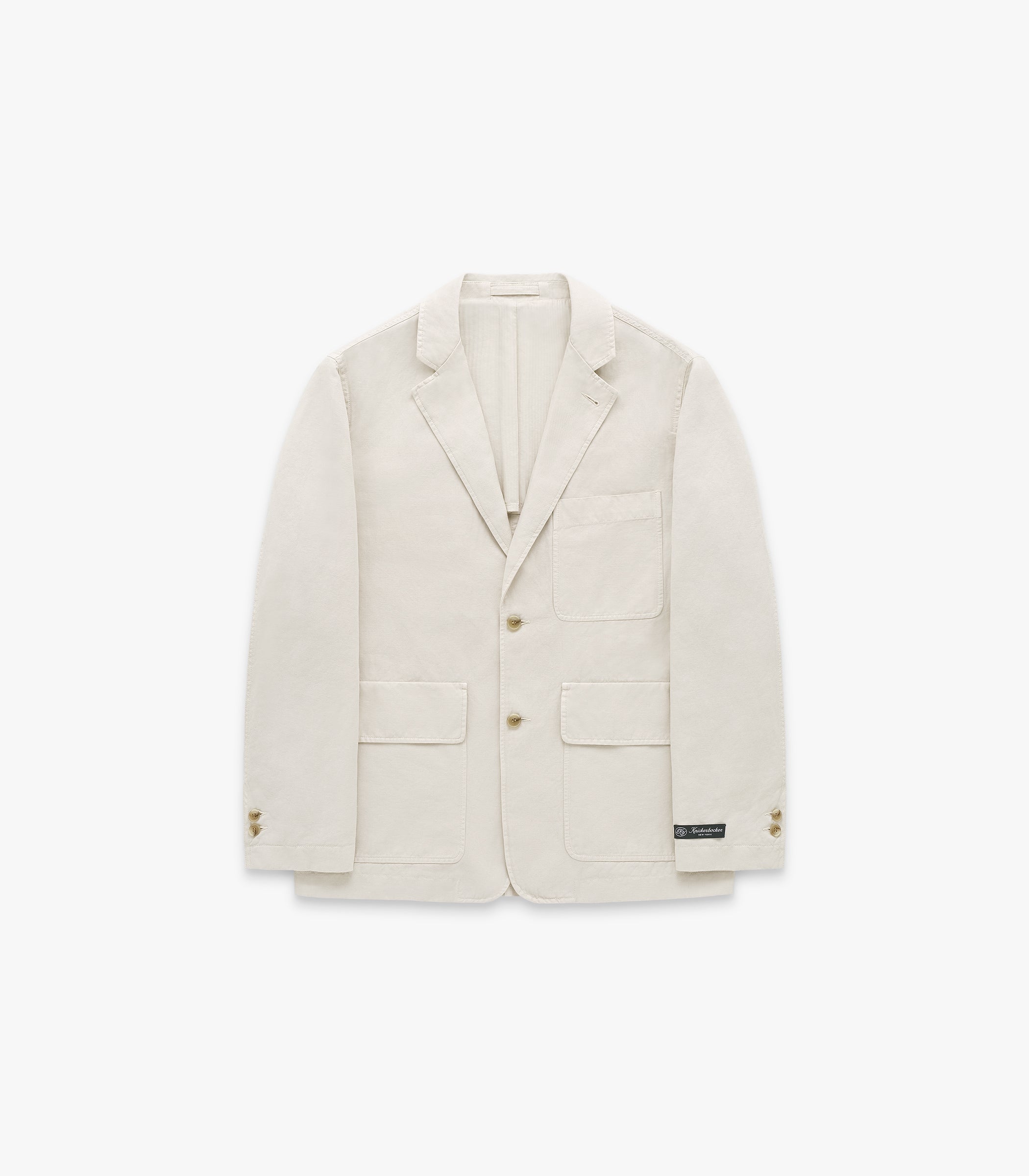 Lane Twill Cotton & Linen Suit Jacket