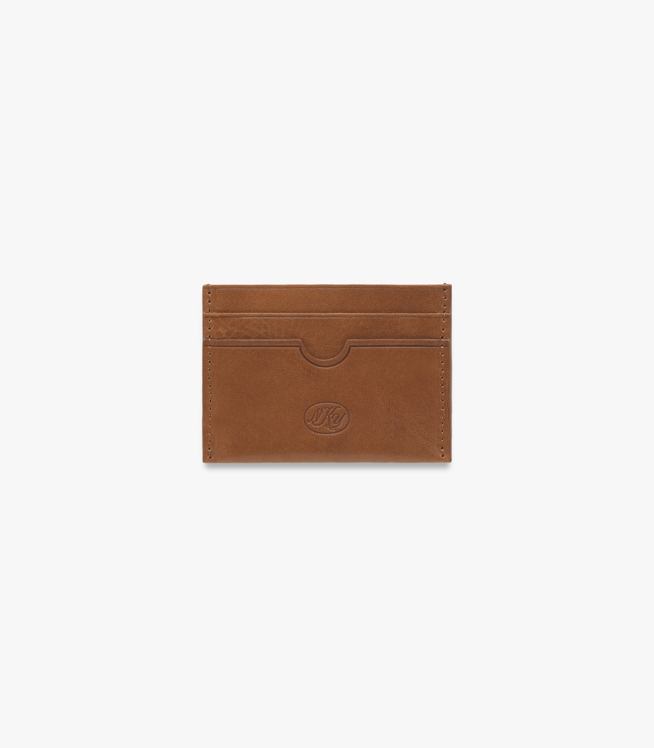 Card Case Leather in Brown