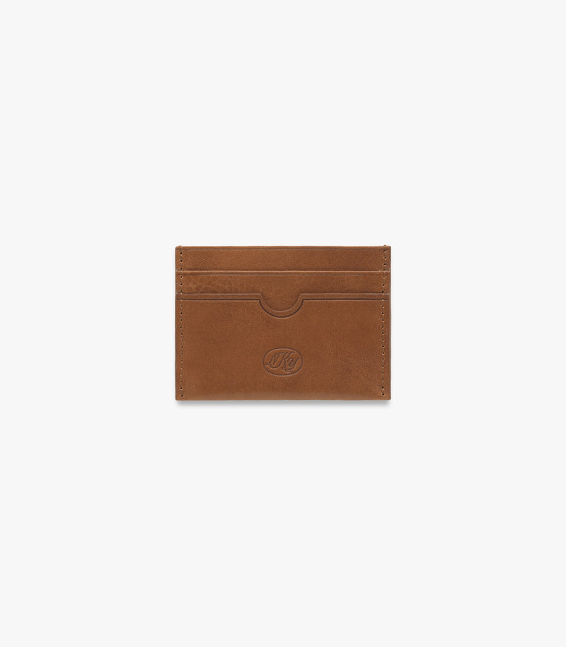 Card Case Leather in Brown