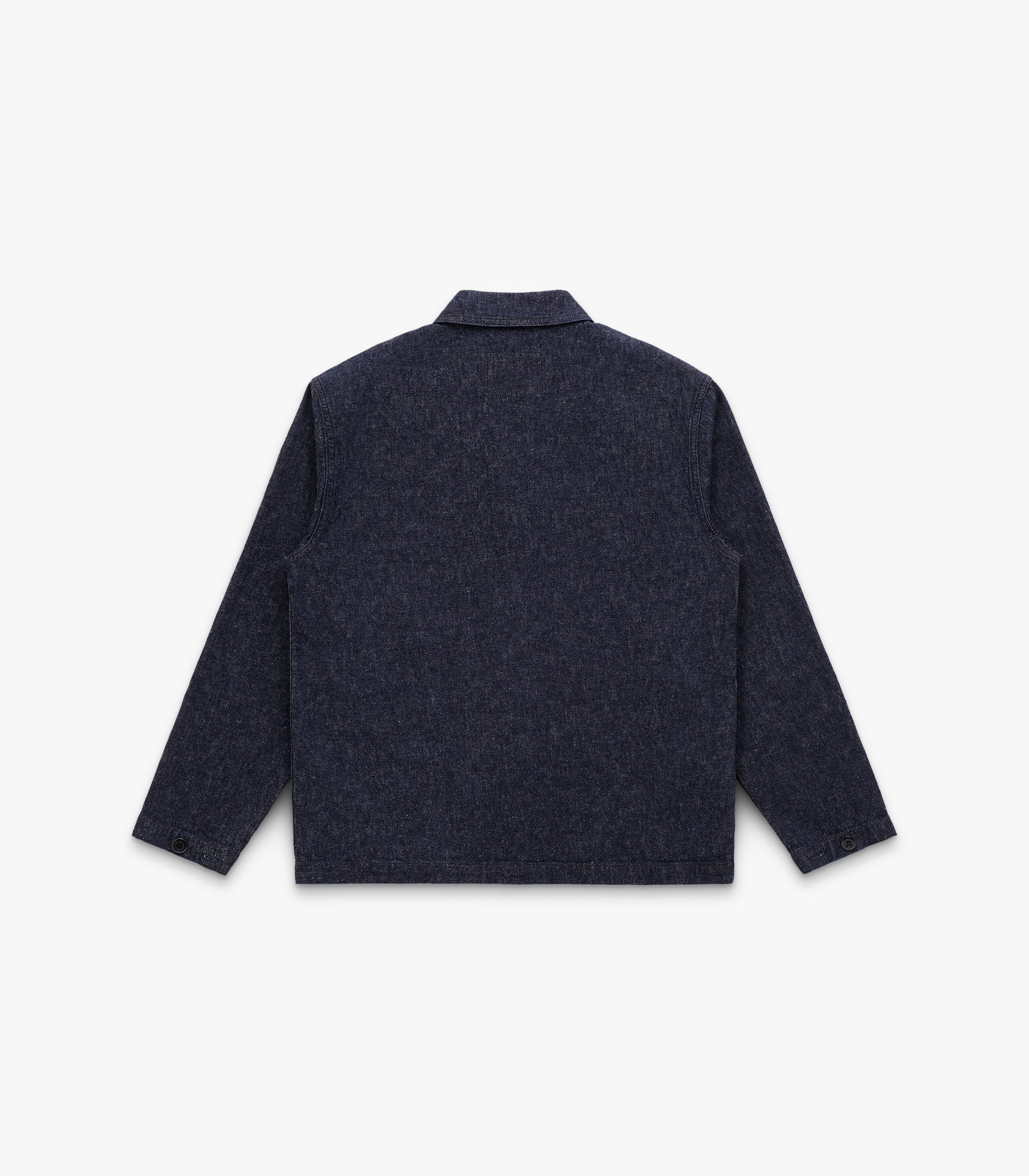 Mafra Denim Cotton & Linen Overshirt in Indigo