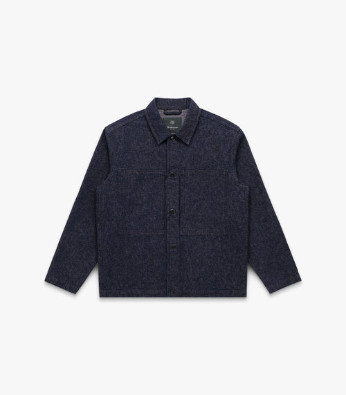 Mafra Denim Cotton & Linen Overshirt