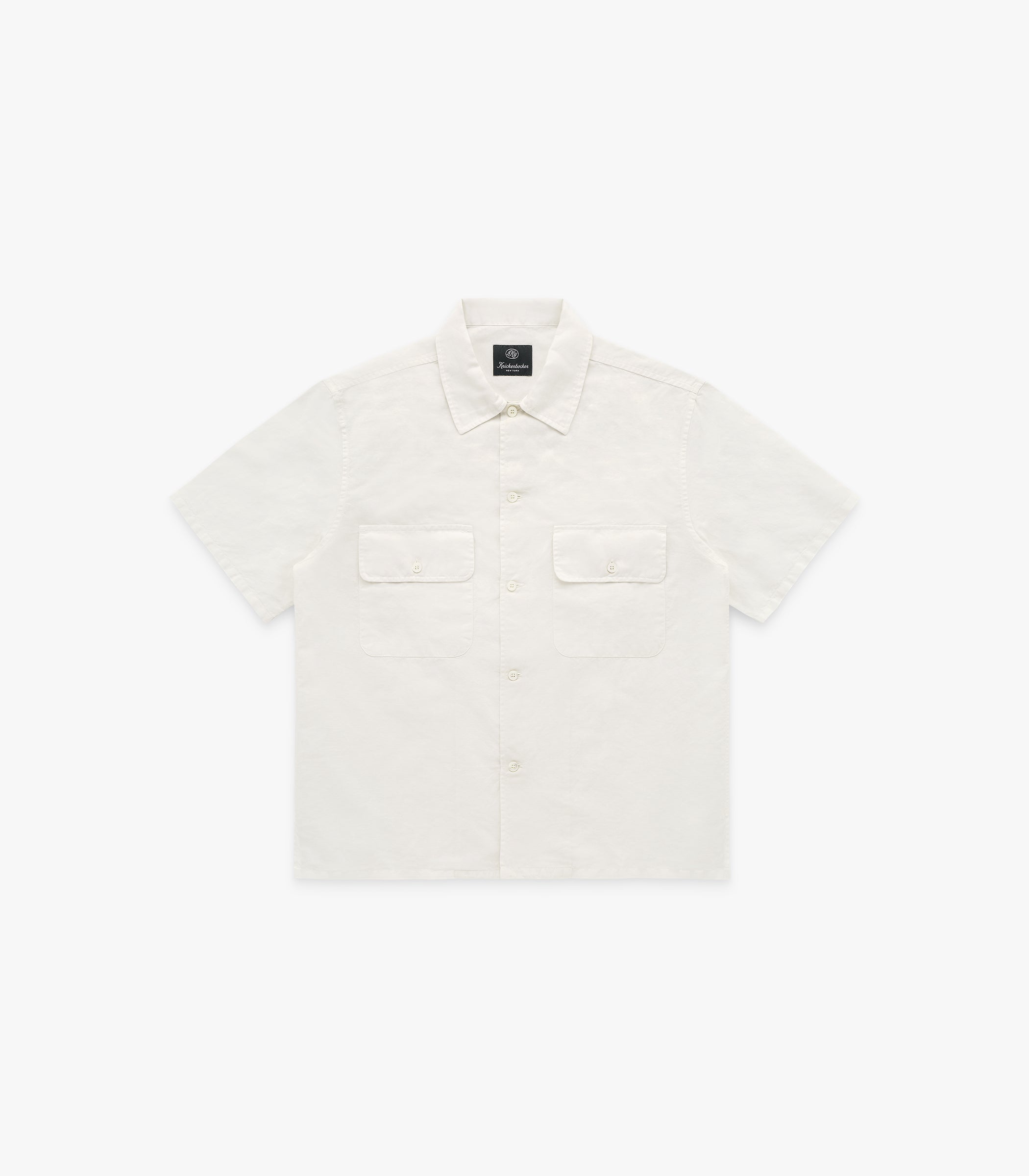 Mar Cotton & Linen Shirt in Bone