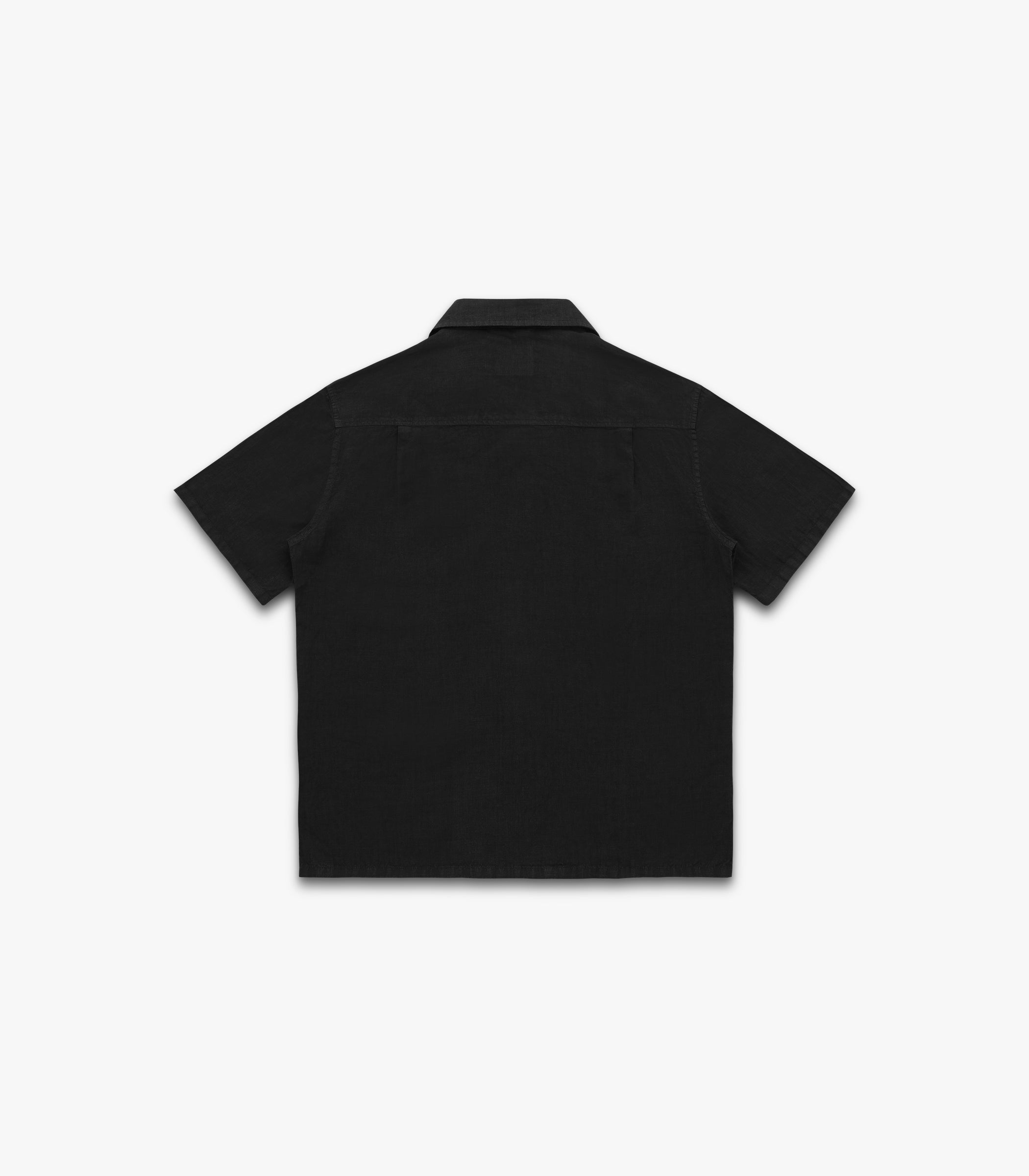 Marina Linen Shirt in Black