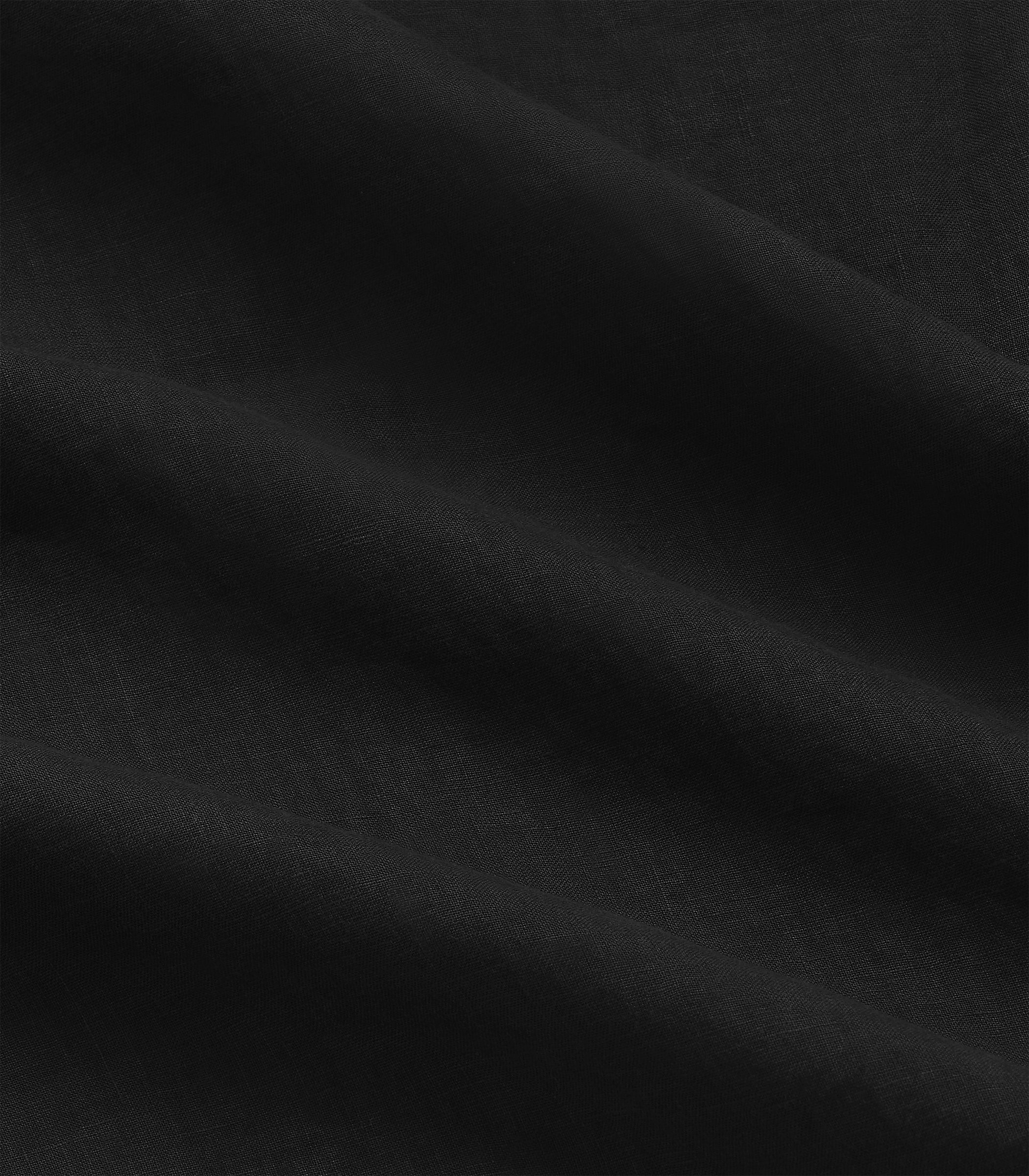 Marina Linen Shirt in Black