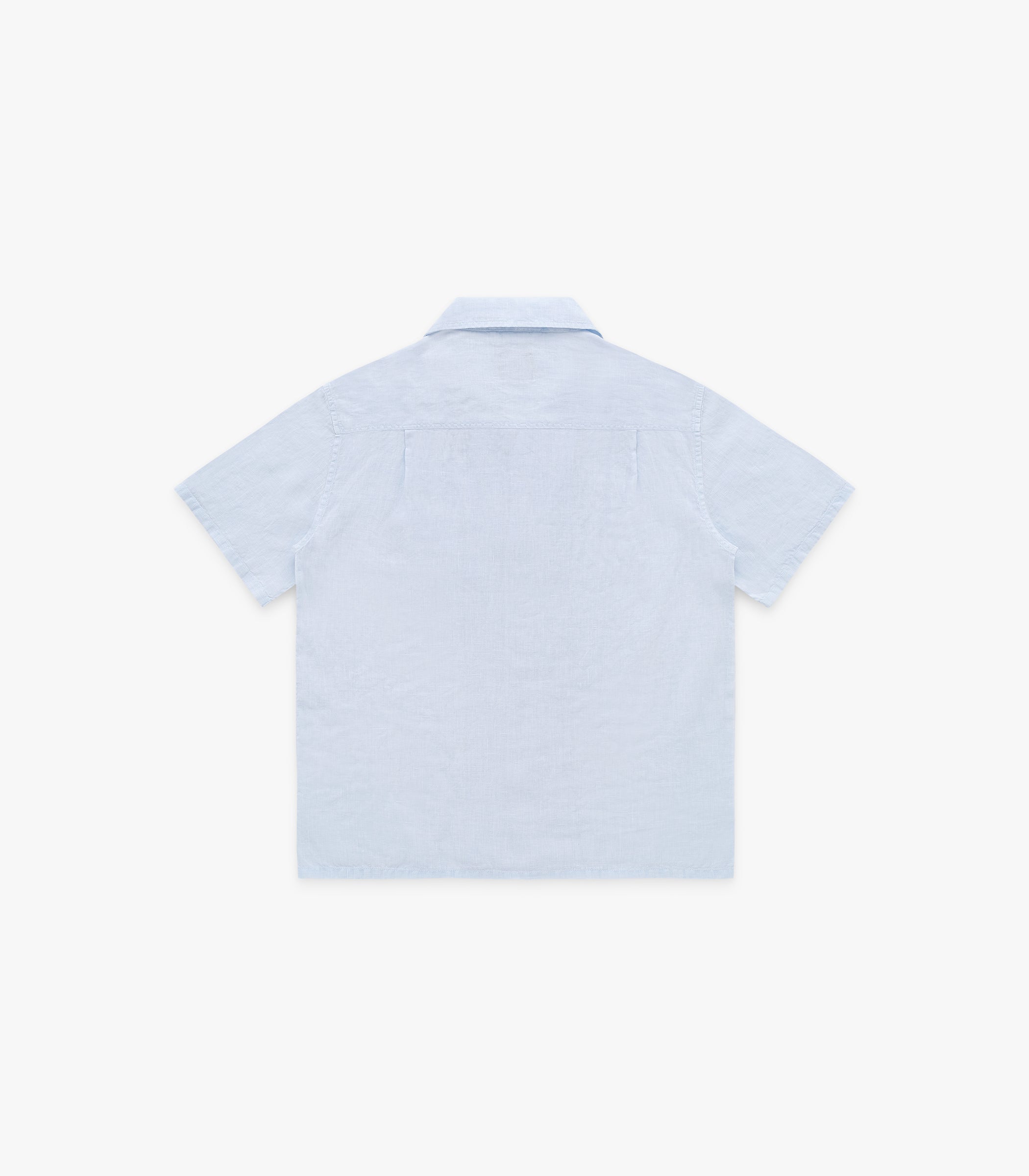 Marina Linen Shirt in Sky