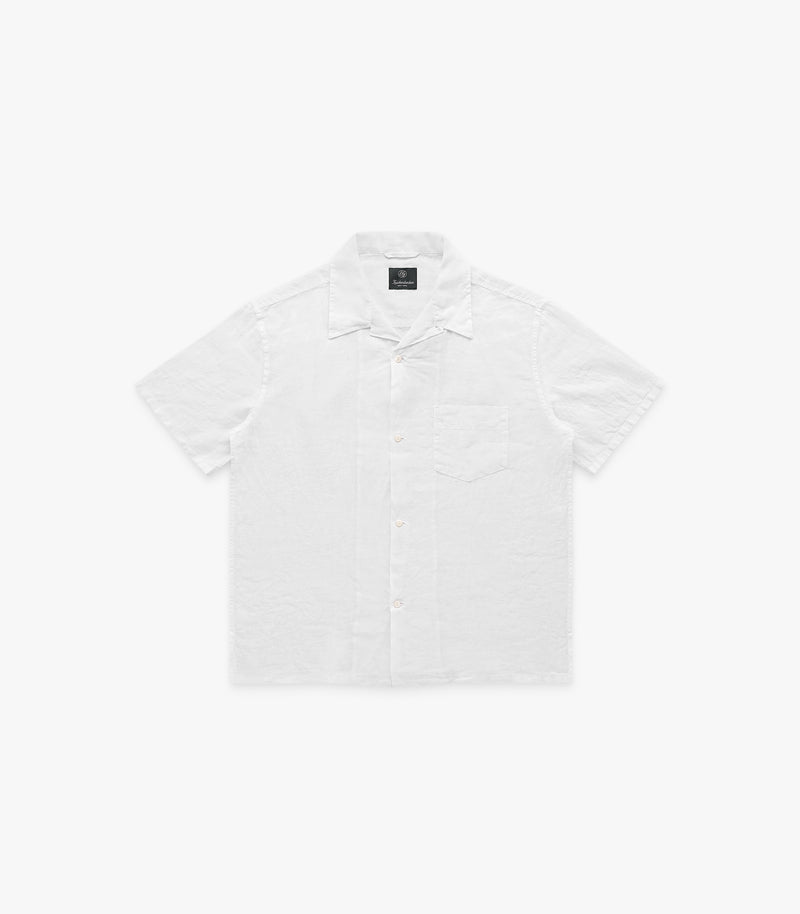 Marina Linen Shirt in White