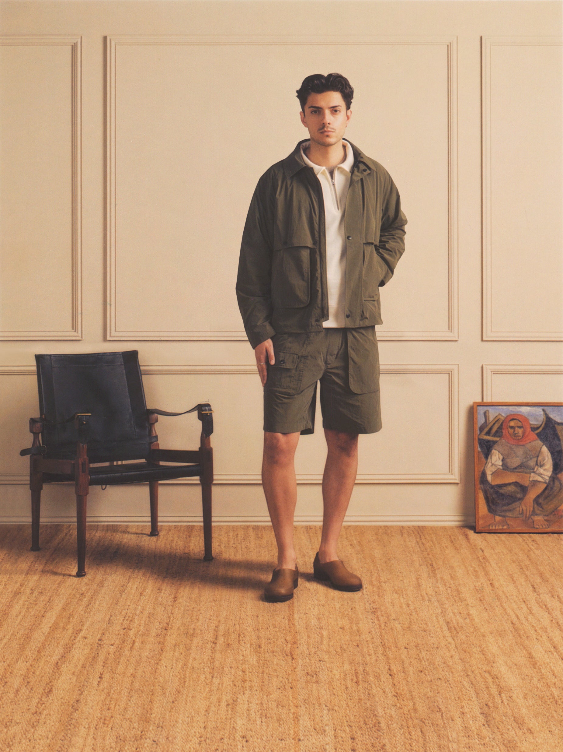 Scout Nylon Short in Olive