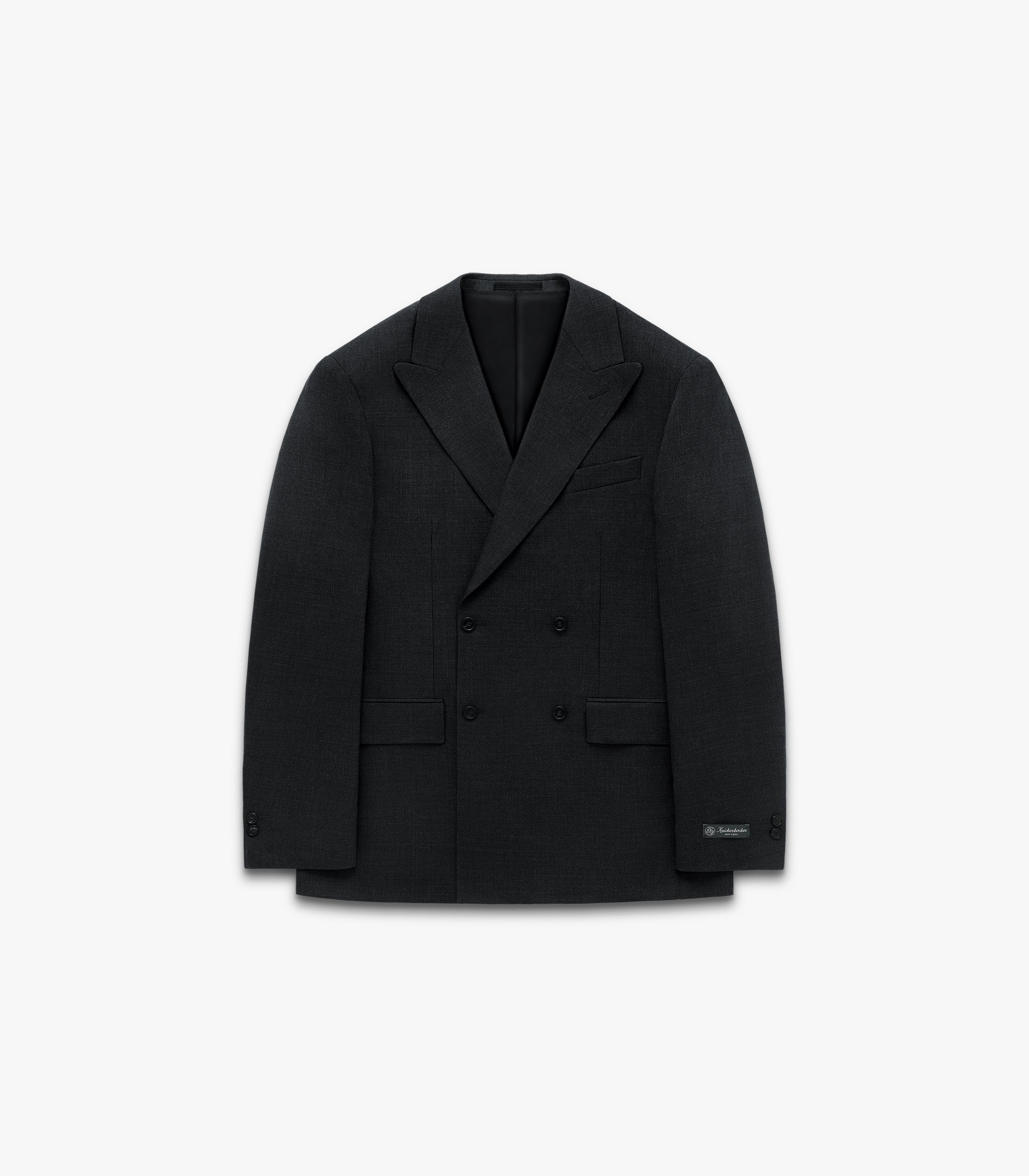 Miles D.B. Cotton & Linen Suit Jacket in Coal