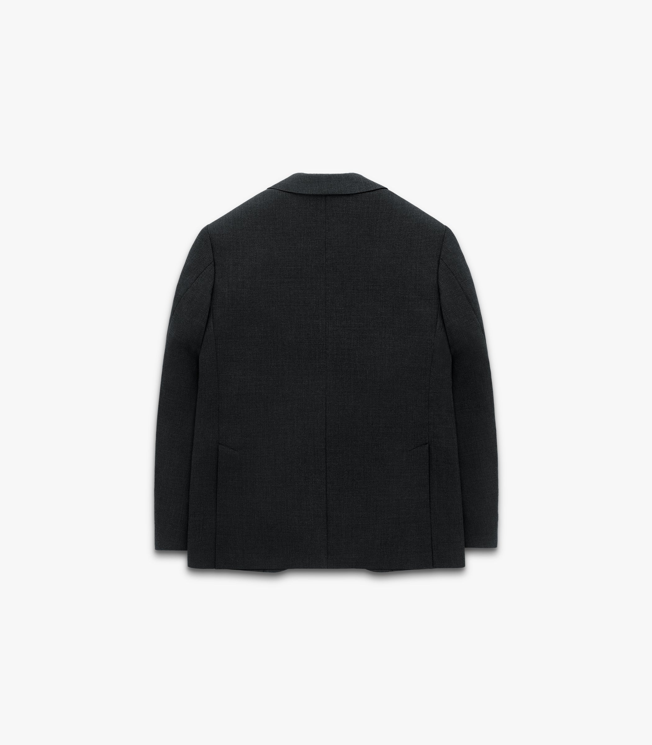 Miles S.B. Cotton & Linen Suit Jacket in Coal