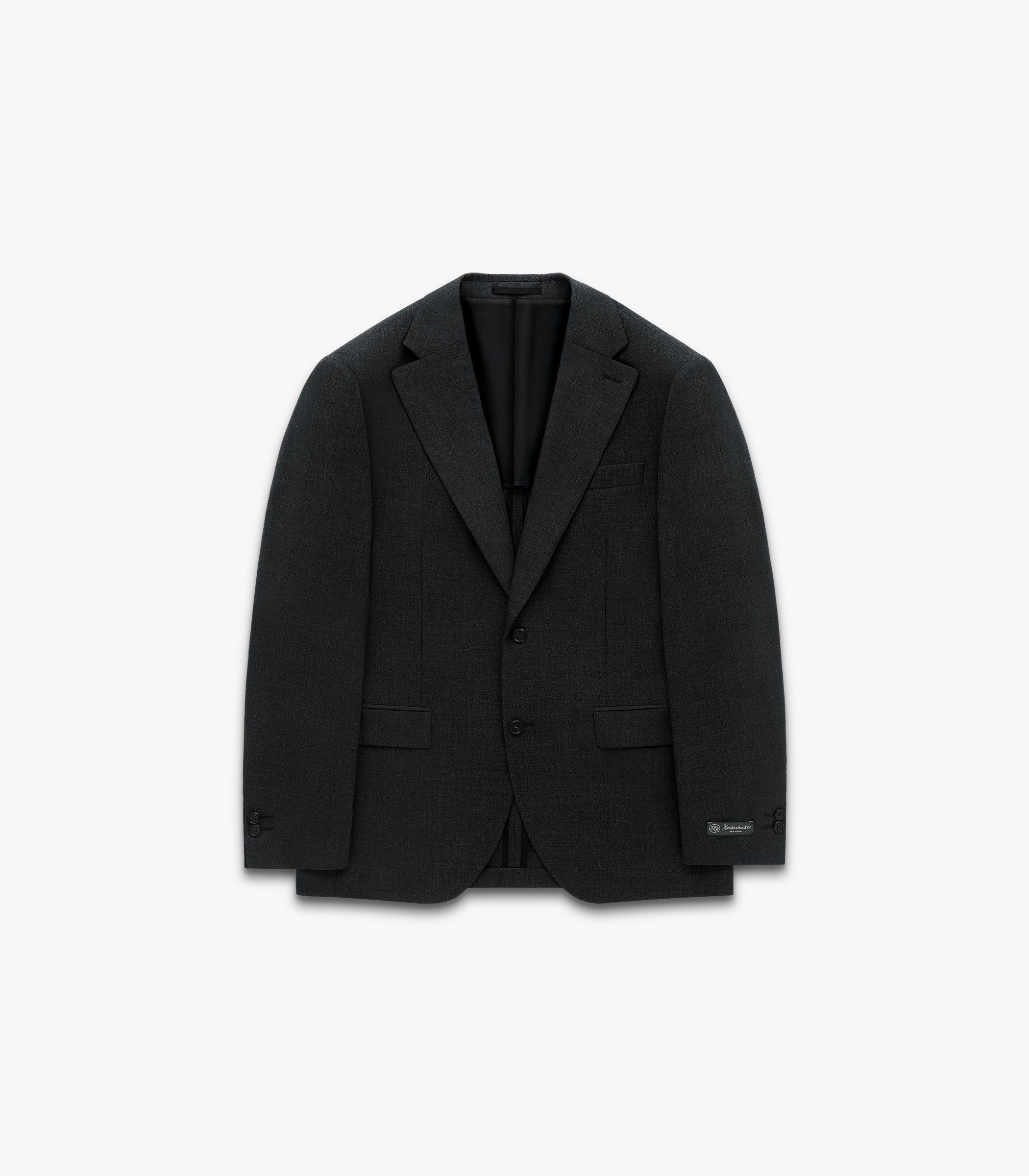 Miles S.B. Cotton & Linen Suit Jacket in Coal