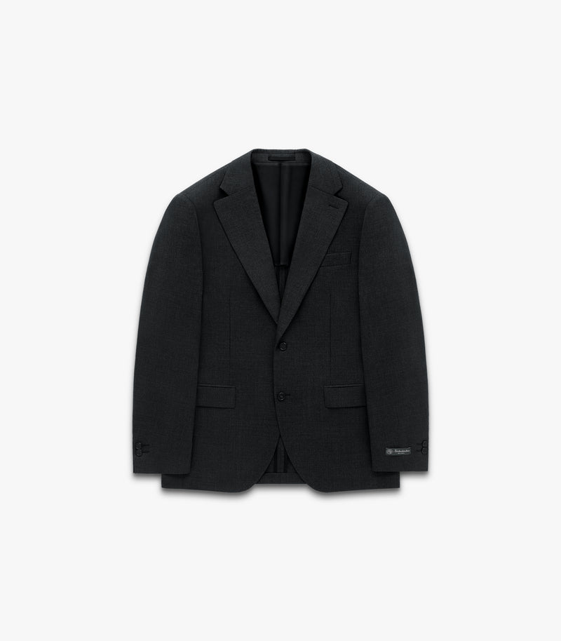 Miles S.B. Cotton & Linen Suit Jacket in Coal