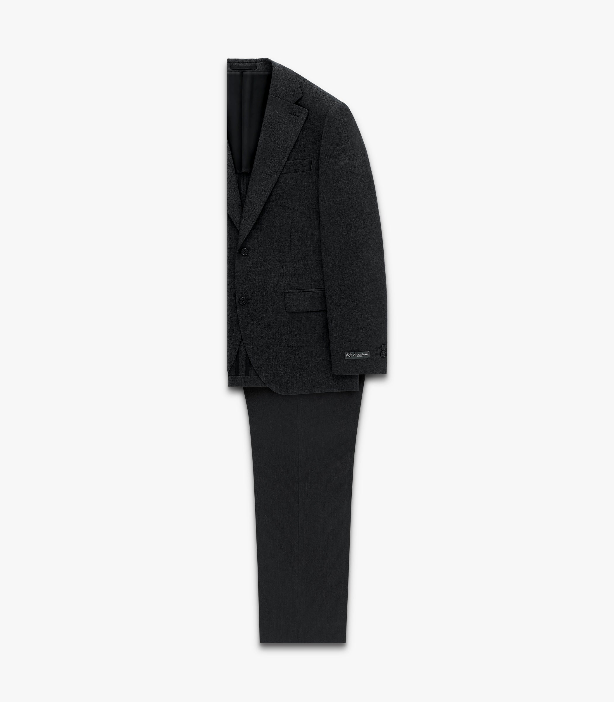 Miles S.B. Cotton & Linen Suit Jacket in Coal