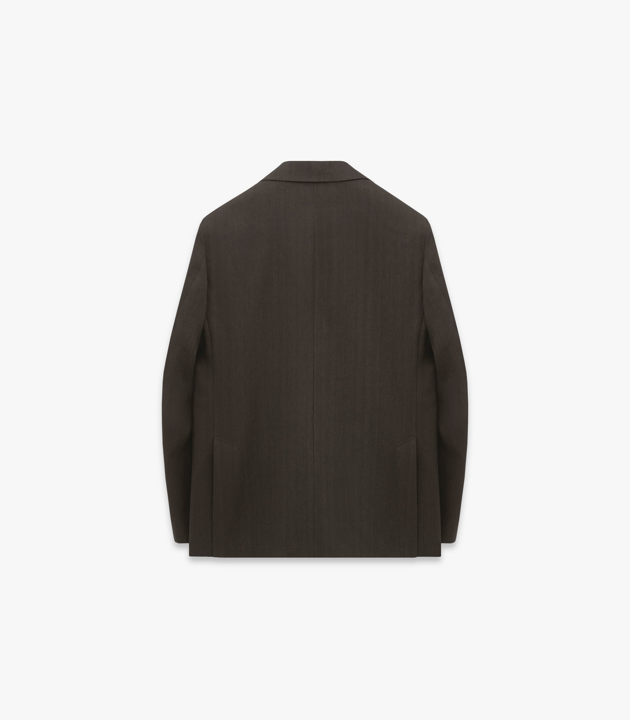 Miles S.B. Cotton & Linen Suit Jacket in Coffee